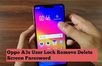 Oppo A3s Screen Lock Remove Delete Screen Password