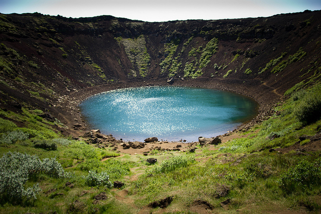 Kerid Crater Lake, Iceland