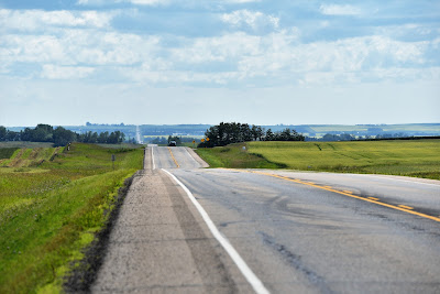 The Great Trail path route Alberta Canada.