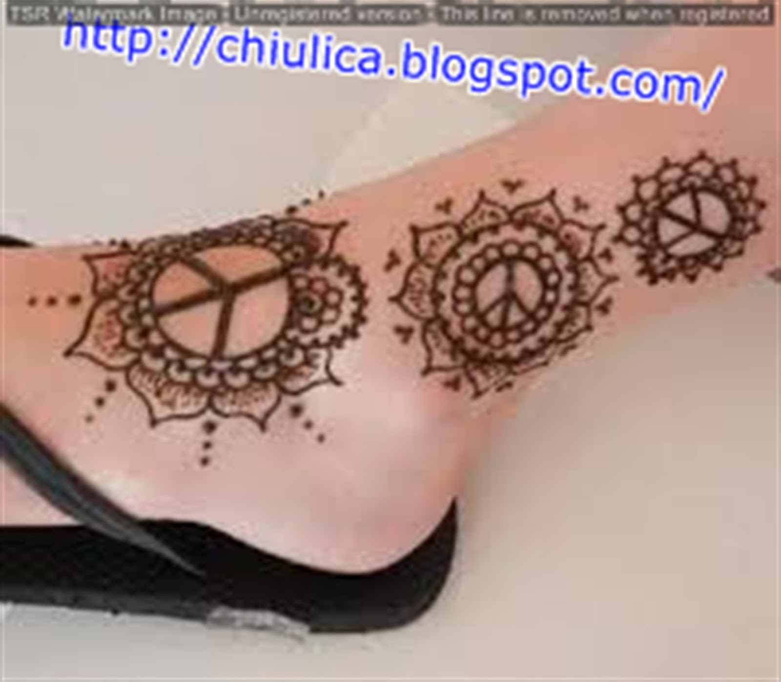 Teknik Menggambar Henna atau Inai Tutorial Gambar Henna 