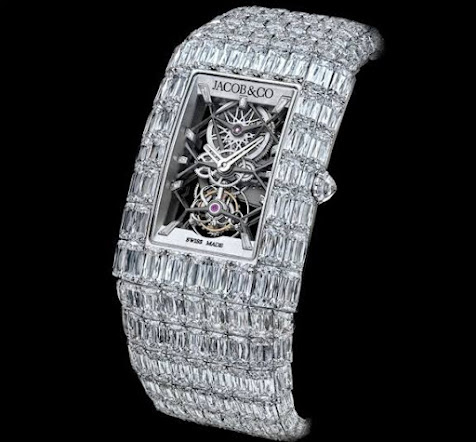 Among the most expensive watches in the world is Jacob & Co. Billionaire Ashoka Watch.
