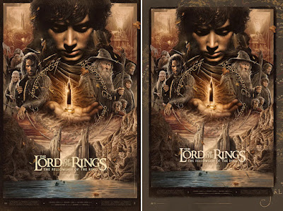 The Lord of the Rings: The Fellowship of the Ring Print by Jake Kontou x Bottleneck Gallery