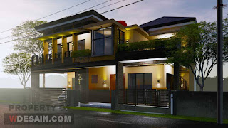 rumah tingkat minimalis