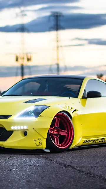 Nissan 350z Rebaixado Amarelo