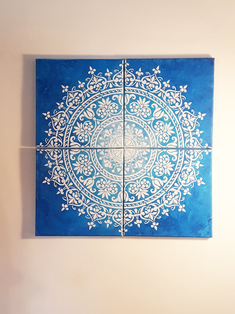 Mandala sur toile