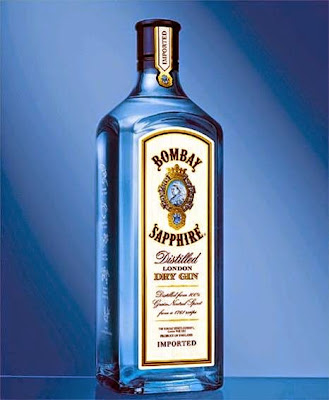 Bombay Sapphire gin.