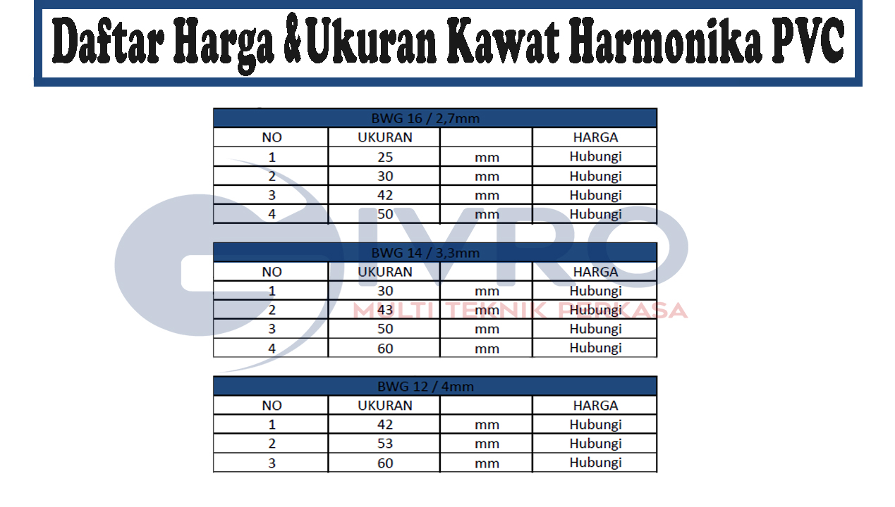 Distributor Pipa Galvanis & Pipa Hitam Aneka Ukuran 