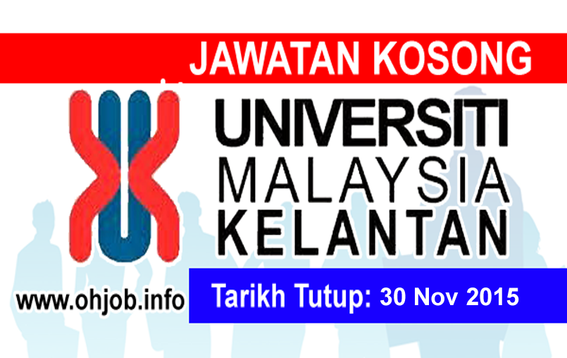 Kerja Kosong Universiti Malaysia Kelantan (UMK)  JAWATAN 