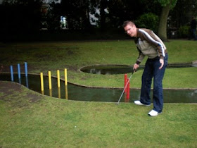 Crazy Golf at the Spa Gardens in Ripon, North Yorkshire