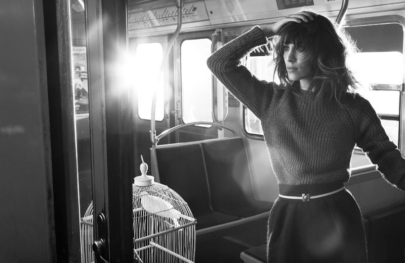 Alexa Chung for Maje Fall 2012