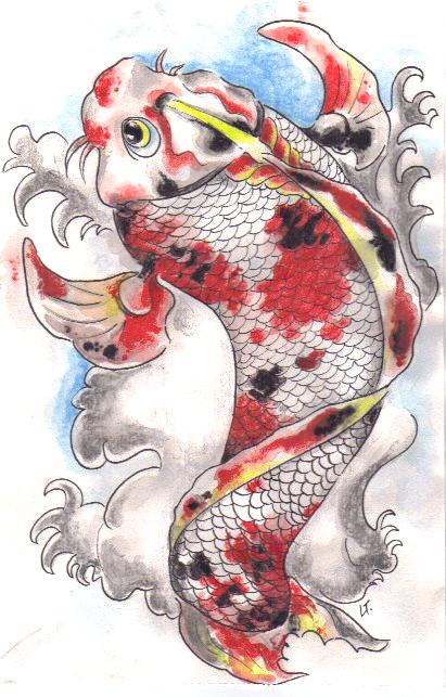 Koi Carp Tattoo