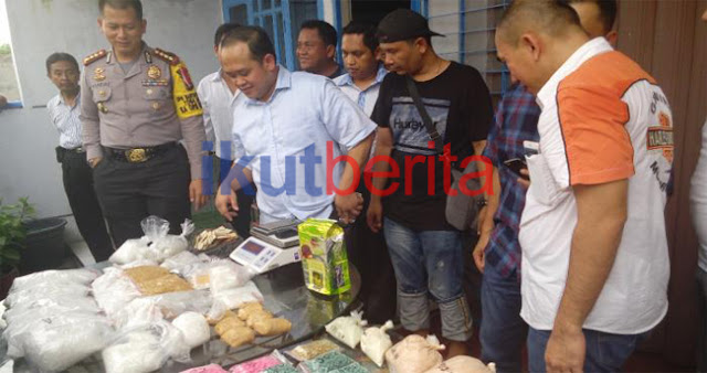 Bandar Narkoba Di Tangkap di Jalan Brigjen Katamso Medan