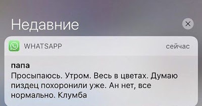 Юмор в Вотсапе