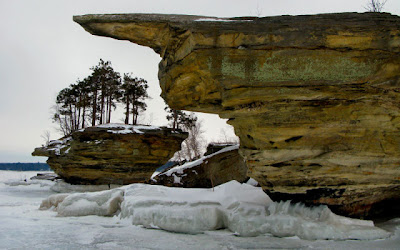 Turnip Rock on Lake Huron Seen On www.coolpicturegallery.net