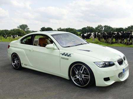 BMW 3 Coupe Tuning White