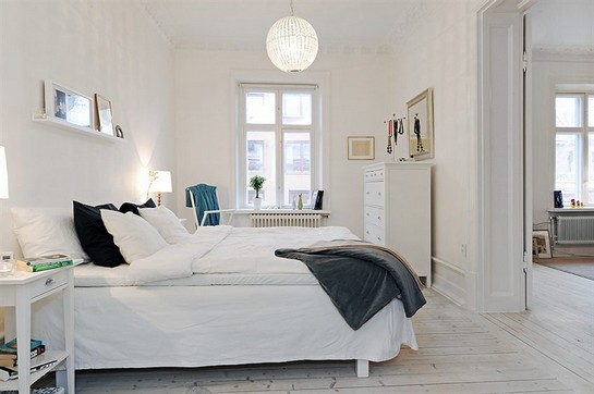 Inspirasi Apartement Dominasi Warna Putih