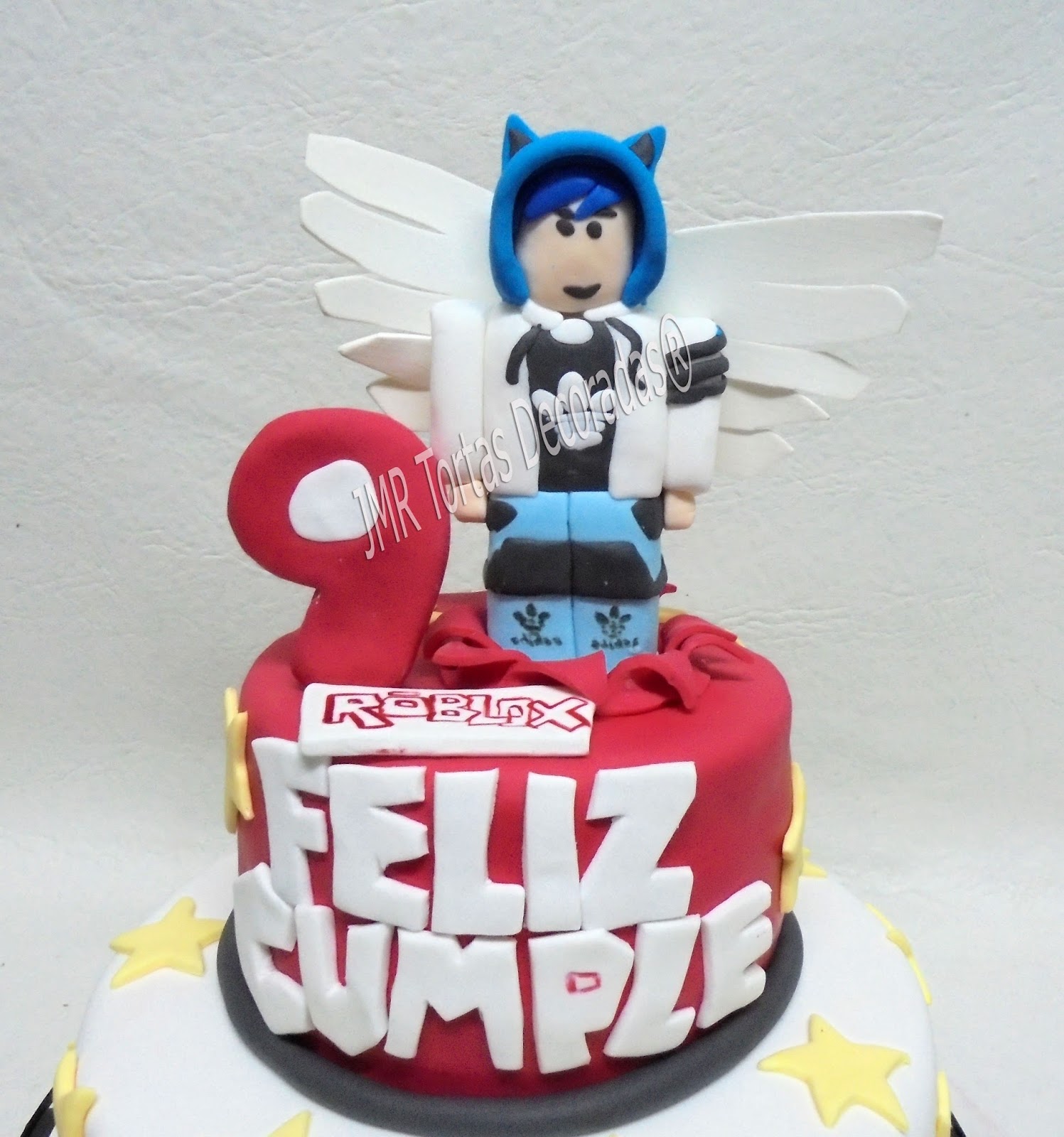 Torta Roblox Jmr Tortas Decoradas - torta de roblox