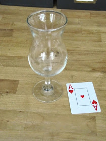 card party ideas glass marker