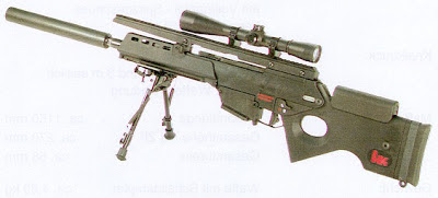 Senapan, senjata sniper, sniper menakutkan, senjata mematikan, H&amp;K G-3, Psg-1, SVD Dragunov, L- 96 A -1 / AWP, remington 700, .Steyr scout