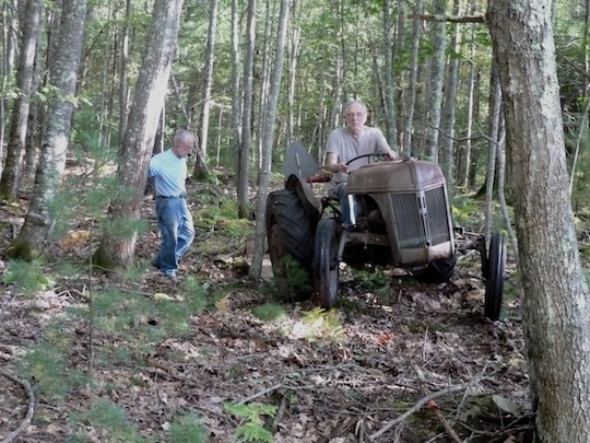 Shed tractor
