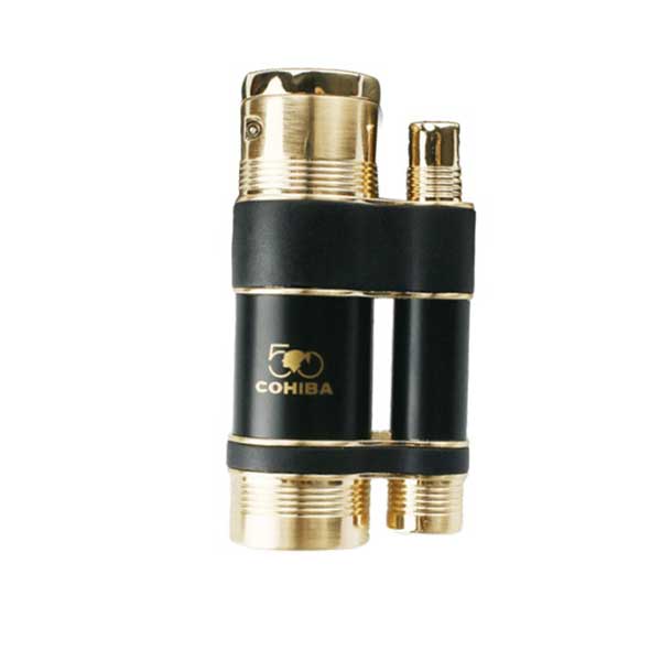 bật-lửa-xì-gà-3-tia - Giá tốt giao nhanh bật lửa cohiba 3 tia kèm đục cob127 Bat-lua-kho-3-tia-mau-den-kem-duc-cohiba-cob-127