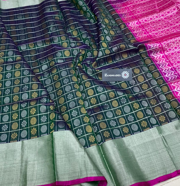 Handlooms Kuppadam Silk Sarees