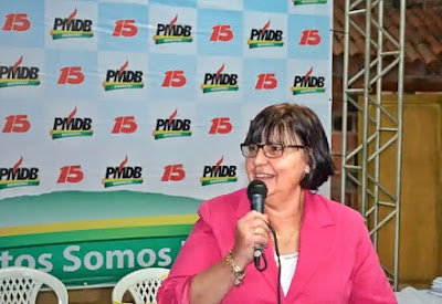 SONIA OLIVEIRA PODE SER LANÇADA À PREFEITA HOJE À NOITE.