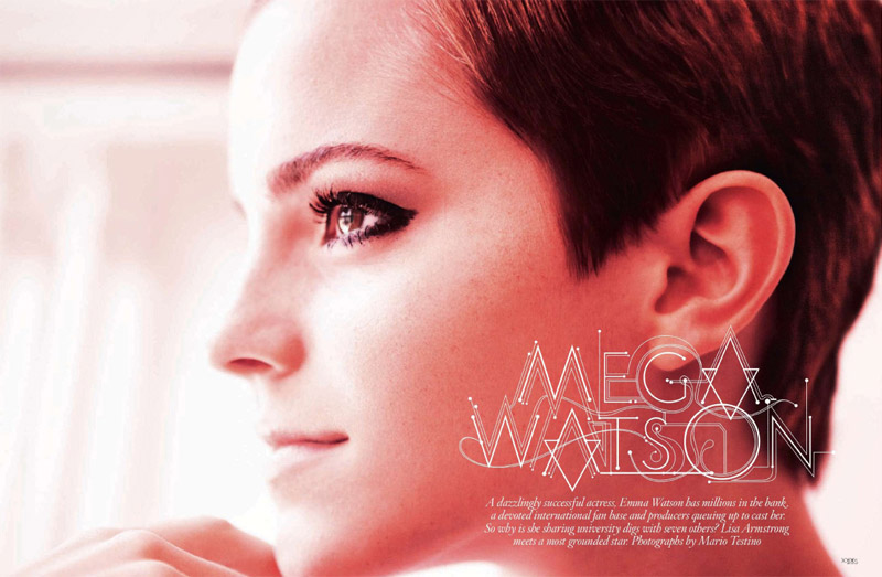 emma watson vogue us. Emma Watson for Vogue December