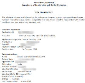 Australia visa for Indian citizens