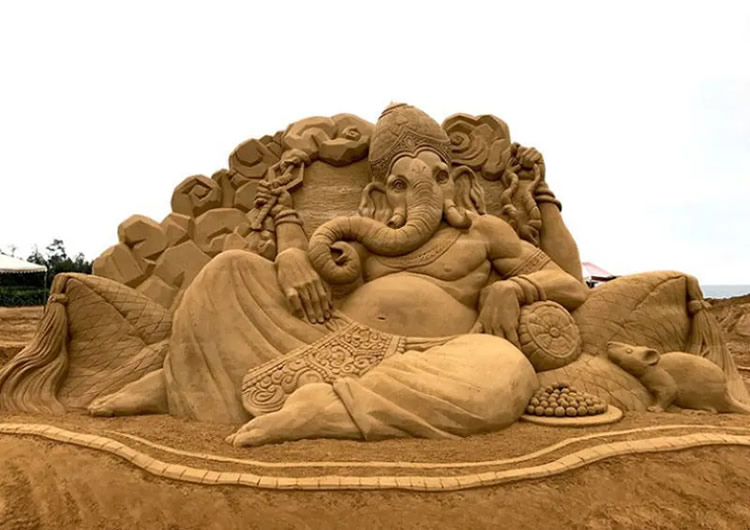 sandcast sculptures
