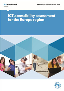 The cover page of the ITU report on ICT accessibility assessment for the Europe region