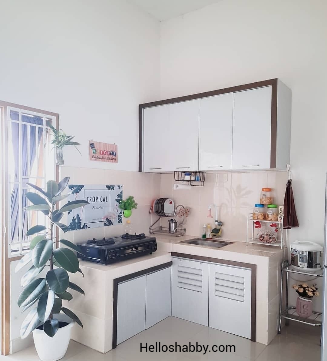 6 Desain Dapur Minimalis Ukuran 2 x 1 M Buat Memasak Lebih Semangat