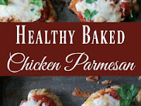 Healthy Baked Chicken Parmesan