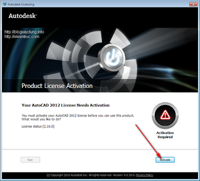 AutoCAD 2012 Setup Step 6