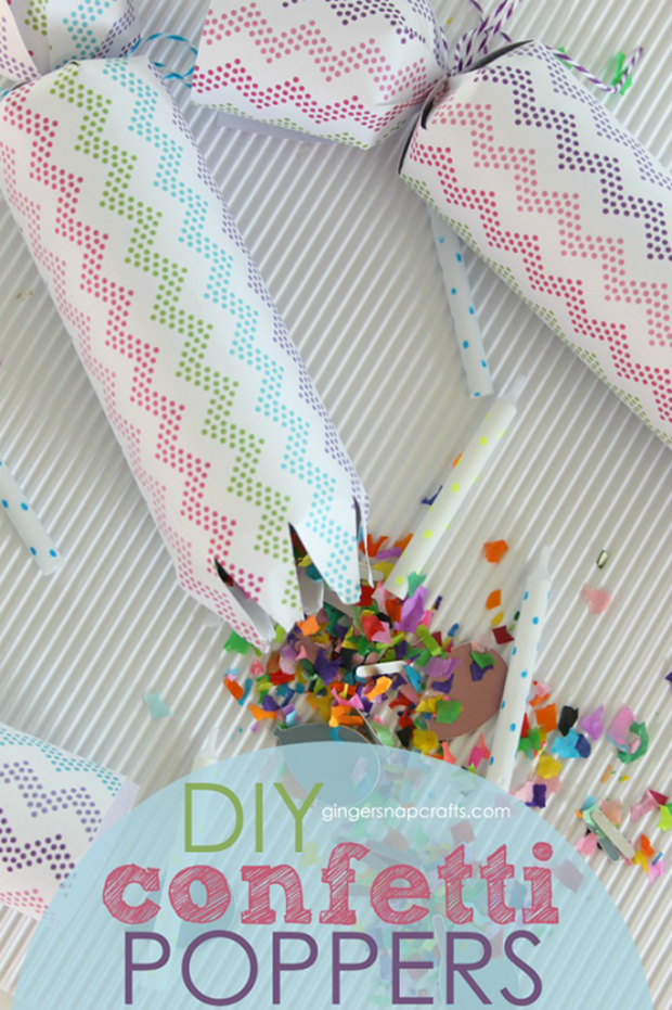 DIY Confetti Poppers at GingerSnapCrafts.com #madewithCricut[2]