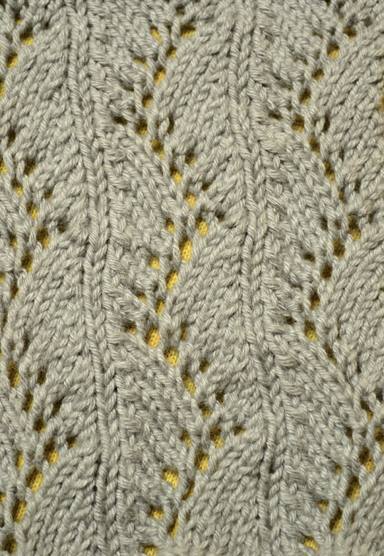 Vine Lace Knit Stitch