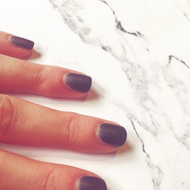 Topshop Matte Nail Polish Autumn 2016