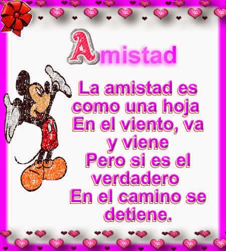 Imagenes de amistad con frases bonitas Es Amor - versos de amistad con imagenes