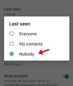 whatsapp last seen hide kaise kare