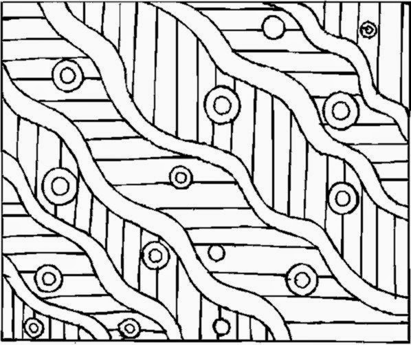 Pattern Coloring Sheets  Free Coloring Sheet