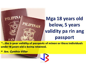   The Senate of The Philippines recently approved the bill proposing that passport validity be made 10-years instead of the current 5-year validity.    "A minor's passport should indeed be renewed every 5 years because a minor's facial changes while growing up."- Sen. C.Villar   One of the reasons for the extension of the passport validity is for the convenience of Filipinos working overseas.      Under the bill that has been passed in the Senate, regular passports will be valid for 10 years, instead of the current five.  Based on the speech by Sen. Cynthia Villar, one of the reasons why they pushed through the change in validity period of passport is for the OFWs.  "In order to make travel abroad easier for the OFWs, the bill simply extends the validity of regular passports to 10 years,"   After the House of Representatives approval of extending the validity of Philippine passports last February, the Senate has also approved, on its second reading, a proposal extending the validity of Philippine passports from five years to 10 years.  Senate Bill 1365, authored by Senators Richard Gordon, Cynthia Villar, Ralph Recto, JV Ejercito, Loren Legarda, Sonny Angara, Joel Villanueva, Grace Poe, and Alan Peter Cayetano amends Republic Act No. 8329 or the Philippine Passport Act of 1996 extending the validity of the Philippine passports to ten years for citizens of legal age. For 18 years old and below, the validity will still be five years.   During his first State of the Nation Address, President Rodrigo Duterte mentioned about the passport validity extension. According to Senator Cynthia Villar, passports of several countries, such as the United States, Canada, the United Kingdom, Australia, Vietnam, and Cambodia, already has10 years validity.   The Philippine passport, however, is only valid for five years and six months before the expiration date it can no longer be used.   Passport applications, she said, increase by 30 percent every year and there will be no impact on government revenue due to the validity extension.  “Whatever we will lose in terms of renewal will be compensated by the increase in the passport application,” Sen Villar said.  The government revenue from passport applications is P4 billion every year. Sources: Manila Standard, GMA News RECOMMENDED:  A massive attack on Google hit millions of Gmail users after receiving an email which instructs the user to click on a document. After that, a very google-like page that will ask for your password and that's where you get infected. Experts warned that if ever you received an email which asks you to click a document, please! DO NOT CLICK IT!  This "worm" which arrived in the inboxes of Gmail users in the form of an email from a trusted contact asking users to click on an attached "Google Docs," or GDocs, file. Clicking on the link took them to a real Google security page, where users were asked to give permission for the fake app, posing as GDocs, to have an access to the users' email account.  For added menace, this worm also sent itself out to all of the contacts of the affected user Gmail or and others spawning itself hundreds of times any time a single user was hooked on its snare.  Follow Google Docs  ✔@googledocs We are investigating a phishing email that appears as Google Docs. We encourage you to not click through & report as phishing within Gmail. 4:08 AM - 4 May 2017       4,6234,623 Retweets     2,5192,519 likes It is a common strategy but what puzzled millions of affected users was the sophisticated construction of the malicious link which was so realistic; from the email sender to the link that remarkably looks real. Worms or phishing attacks generally access your personal information like passwords of your bank accounts, social media accounts, and others.  This gmail/docs hack is clever. It's abusing oauth to gain access to accounts. 4:51 AM - 4 May 2017       Retweets     11 like    Follow St George Police @sgcitypubsafety Do you Goole? Or use GMAIL? Watch out for this scam & spread the word (not the virus!) https://www.reddit.com/r/google/comments/692cr4/new_google_docs_phishing_scam_almost_undetectable/ … 4:50 AM - 4 May 2017  Photo published for New Google Docs phishing scam, almost undetectable • r/google New Google Docs phishing scam, almost undetectable • r/google I received a phishing email today, and very nearly fell for it. I'll go through the steps here: 1. I [received an... reddit.com       22 Retweets     44 likes   View image on Twitter View image on Twitter   Follow CortlandtDailyVoice @CortlandtDV Westchester School Officials Warn Of Gmail Email 'Situation' http://dlvr.it/P3KdGC  4:50 AM - 4 May 2017       11 Retweet     11 like    Follow Shane Gustafson  ✔@Shane_WMBD SCAM ALERT: Gmail accounts across the country have been hacked, several agencies are asking you to be aware. http://www.centralillinoisproud.com/news/local-news/gmail-hack-hits-central-illinois/705935084 … 4:48 AM - 4 May 2017  Photo published for Gmail Hack Hits Central Illinois Gmail Hack Hits Central Illinois An attack against Gmail accounts across the country also targets several agencies in central Illinois. centralillinoisproud.com       66 Retweets     33 likes    Follow Lance @lancewmccarthy Man, gmail's getting hammered today with spam and phishing attacks. 4:49 AM - 4 May 2017       11 Retweet     11 like Within an hour,  a red warning began appearing with the malicious email that says it could be a phishing attack.   View image on Twitter View image on Twitter   Follow Jen Lee Reeves @jenleereeves Be careful, Twitter people with Gmail accounts! Do not click on the "doc share" box. It's a solid attempt at phishing. 4:14 AM - 4 May 2017       44 Retweets     77 likes    However, Google said that they had "disabled" the malicious accounts and pushed updates to all users. They also said that it only affected "fewer than 0.1 percent of Gmail users" still be about 1 million of the service's roughly 1 billion users around the world.  What do you have to do if you experienced similar phishing attacks?        Source: NBC Recommended:  Do You Need Money For Tuition Fee For The Next School Year? You Need To Watch This Do you need money for your tuition fee to be able to study this coming school year? The Philippine government might be able to help you. All you need to do is to follow these steps:  -Inquire at the state college or university where you want to study.  -Bring Identification forms. If your family is a 4Ps subsidiary, prepare and bring your 4Ps identification card. For families who are not a member of 4Ps, bring your family's proof of income.  -Bring the registration form from your state college or university where you want to study.   Nicholas Tenazas, Deputy executive Director of CHED-UniFAST said that in the program, the state colleges and universities will not collect any tuition fee from the students. The Government will shoulder their tuition fees.  CHED-UniFAST or the Unified Student Financial Assistance For Tertiary Education otherwise known as the Republic Act 10687  which aims to provide quality education to the Filipinos.  What are the qualifications for availing of the modalities of UniFAST?  The applicant for any of the modalities under the UniFAST must meet the following minimum qualifications:  (a) must be a Filipino citizen, but the Board may grant exemptions to foreign students based on reciprocal programs that provide similar benefits to Filipino students, such as student exchange programs, international reciprocal Scholarships, and other mutually beneficial programs;   (b) must be a high school graduate or its equivalent from duly authorized institutions;   (c) must possess good moral character with no criminal record, but this requirement shall be waived for programs which target children in conflict with the law and those who are undergoing or have undergone rehabilitation;   (d) must be admitted to the higher education institution (HEI) or TVI included in the Registry of Programs and Institutions of the applicant’s choice, provided that the applicant shall be allowed to begin processing the application within a reasonable time frame set by the Board to give the applicant sufficient time to enroll;   (e) in the case of technical-vocational education and training or TVET programs, must have passed the TESDA screening/assessment procedure, trade test, or skills competency evaluation; and   (f) in the case of scholarship, the applicant must obtain at least the score required by the Board for the Qualifying Examination System for Scoring Students and must possess such other qualifications as may be prescribed by the Board.  The applicant has to declare also if he or she is already a beneficiary of any other student financial assistance, including government StuFAP. However, if at the time of application of the scholarship, grant-in-aid, student loan, or other modalities of StuFAP under this Act, the amount of such other existing grant does not cover the full cost of tertiary education at the HEI or TVI where the applicant has enrolled in, the applicant may still avail of the StuFAPs under this Act for the remaining portion. Recommended:  Starting this August, the Land Transportation Office (LTO) will possibly release the driver's license with validity of 5 years as President Duterte earlier promised.  LTO Chief Ed Galvante said, LTO started the renewal of driver's license with a validity of 5 years since last year but due to the delay of the supply of the plastic cards, they are only able to issue receipts. The LTO is optimistic that the plastic cards will be available on the said month.  Meanwhile, the LTO Chief has uttered support to the program of the Land Transportation Franchising and Regulatory Board (LTFRB) which is the establishment of the Driver's Academy which will begin this month  Public Utility Drivers will be required to attend the one to two days classes. At the academy, they will learn the traffic rules and regulations, LTFRB policies, and they will also be taught on how to avoid road rage. Grab and Uber drivers will also be required to undergo the same training.  LTFRB board member Aileen Lizada said that they will conduct an exam after the training and if the drivers passed, they will be given an ID Card.  The list of the passers will be then listed to their database. The operators will be able to check the status of the drivers they are hiring. Recommended:    Transfer to other employer   An employer can grant a written permission to his employees to work with another employer for a period of six months, renewable for a similar period.  Part time jobs are now allowed   Employees can take up part time job with another employer, with a written approval from his original employer, the Ministry of Interior said yesterday.   Staying out of Country, still can come back?  Expatriates staying out of the country for more than six months can re-enter the country with a “return visa”, within a year, if they hold a Qatari residency permit (RP) and after paying the fine.    Newborn RP possible A newborn baby can get residency permit within 90 days from the date of birth or the date of entering the country, if the parents hold a valid Qatari RP.  No medical check up Anyone who enters the country on a visit visa or for other purposes are not required to undergo the mandatory medical check-up if they stay for a period not more than 30 days. Foreigners are not allowed to stay in the country after expiry of their visa if not renewed.   E gates for all  Expatriates living in Qatar can leave and enter the country using their Qatari IDs through the e-gates.  Exit Permit Grievances Committee According to Law No 21 of 2015 regulating entry, exit and residency of expatriates, which was enforced on December 13, last year, expatriate worker can leave the country immediately after his employer inform the competent authorities about his consent for exit. In case the employer objected, the employee can lodge a complaint with the Exit Permit Grievances Committee which will take a decision within three working days.  Change job before or after contract , complete freedom  Expatriate worker can change his job before the end of his work contract with or without the consent of his employer, if the contract period ended or after five years if the contract is open ended. With approval from the competent authority, the worker also can change his job if the employer died or the company vanished for any reason.   Three months for RP process  The employer must process the RP of his employees within 90 days from the date of his entry to the country.  Expat must leave within 90 days of visa expiry The employer must return the travel document (passport) to the employee after finishing the RP formalities unless the employee makes a written request to keep it with the employer. The employer must report to the authorities concerned within 24 hours if the worker left his job, refused to leave the country after cancellation of his RP, passed three months since its expiry or his visit visa ended.  If the visa or residency permit becomes invalid the expat needs to leave the country within 90 days from the date of its expiry. The expat must not violate terms and the purpose for which he/she has been granted the residency permit and should not work with another employer without permission of his original employer. In case of a dispute the Interior Minister or his representative has the right to allow an expatriate worker to work with another employer temporarily with approval from the Ministry of Administrative Development,Labour and Social Affairs. Source:qatarday.com Recommended:      The Barangay Micro Business Enterprise Program (BMBE) or Republic Act No. 9178 of the Department of Trade and Industry (DTI) started way back 2002 which aims to help people to start their small business by providing them incentives and other benefits.  If you have a small business that belongs to manufacturing, production, processing, trading and services with assets not exceeding P3 million you can benefit from BMBE Program of the government.  Benefits include:  Income tax exemption from income arising from the operations of the enterprise;   Exemption from the coverage of the Minimum Wage Law (BMBE 1) 2) 3) 2 employees will still receive the same social security and health care benefits as other employees);   Priority to a special credit window set up specifically for the financing requirements of BMBEs; and  Technology transfer, production and management training, and marketing assistance programs for BMBE beneficiaries.  Gina Lopez Confirmation as DENR Secretary Rejected; Who Voted For Her and Who Voted Against?   ©2017 THOUGHTSKOTO www.jbsolis.com SEARCH JBSOLIS   The Barangay Micro Business Enterprise Program (BMBE) or Republic Act No. 9178 of the Department of Trade and Industry (DTI) started way back 2002 which aims to help people to start their small business by providing them incentives and other benefits.  If you have a small business that belongs to manufacturing, production, processing, trading and services with assets not exceeding P3 million you can benefit from BMBE Program of the government.   Benefits include: Income tax exemption from income arising from the operations of the enterprise;   Exemption from the coverage of the Minimum Wage Law (BMBE 1) 2) 3) 2 employees will still receive the same social security and health care benefits as other employees);   Priority to a special credit window set up specifically for the financing requirements of BMBEs; and  Technology transfer, production and management training, and marketing assistance programs for BMBE beneficiaries.  Gina Lopez Confirmation as DENR Secretary Rejected; Who Voted For Her and Who Voted Against? Transfer to other employer   An employer can grant a written permission to his employees to work with another employer for a period of six months, renewable for a similar period.  Part time jobs are now allowed   Employees can take up part time job with another employer, with a written approval from his original employer, the Ministry of Interior said yesterday.   Staying out of Country, still can come back?  Expatriates staying out of the country for more than six months can re-enter the country with a “return visa”, within a year, if they hold a Qatari residency permit (RP) and after paying the fine.    Newborn RP possible A newborn baby can get residency permit within 90 days from the date of birth or the date of entering the country, if the parents hold a valid Qatari RP.  No medical check up Anyone who enters the country on a visit visa or for other purposes are not required to undergo the mandatory medical check-up if they stay for a period not more than 30 days. Foreigners are not allowed to stay in the country after expiry of their visa if not renewed.   E gates for all  Expatriates living in Qatar can leave and enter the country using their Qatari IDs through the e-gates.  Exit Permit Grievances Committee According to Law No 21 of 2015 regulating entry, exit and residency of expatriates, which was enforced on December 13, last year, expatriate worker can leave the country immediately after his employer inform the competent authorities about his consent for exit. In case the employer objected, the employee can lodge a complaint with the Exit Permit Grievances Committee which will take a decision within three working days.  Change job before or after contract , complete freedom  Expatriate worker can change his job before the end of his work contract with or without the consent of his employer, if the contract period ended or after five years if the contract is open ended. With approval from the competent authority, the worker also can change his job if the employer died or the company vanished for any reason.   Three months for RP process  The employer must process the RP of his employees within 90 days from the date of his entry to the country.  Expat must leave within 90 days of visa expiry The employer must return the travel document (passport) to the employee after finishing the RP formalities unless the employee makes a written request to keep it with the employer. The employer must report to the authorities concerned within 24 hours if the worker left his job, refused to leave the country after cancellation of his RP, passed three months since its expiry or his visit visa ended.  If the visa or residency permit becomes invalid the expat needs to leave the country within 90 days from the date of its expiry. The expat must not violate terms and the purpose for which he/she has been granted the residency permit and should not work with another employer without permission of his original employer. In case of a dispute the Interior Minister or his representative has the right to allow an expatriate worker to work with another employer temporarily with approval from the Ministry of Administrative Development,Labour and Social Affairs. Source:qatarday.com Recommended:      The Barangay Micro Business Enterprise Program (BMBE) or Republic Act No. 9178 of the Department of Trade and Industry (DTI) started way back 2002 which aims to help people to start their small business by providing them incentives and other benefits.  If you have a small business that belongs to manufacturing, production, processing, trading and services with assets not exceeding P3 million you can benefit from BMBE Program of the government.  Benefits include:  Income tax exemption from income arising from the operations of the enterprise;   Exemption from the coverage of the Minimum Wage Law (BMBE 1) 2) 3) 2 employees will still receive the same social security and health care benefits as other employees);   Priority to a special credit window set up specifically for the financing requirements of BMBEs; and  Technology transfer, production and management training, and marketing assistance programs for BMBE beneficiaries.  Gina Lopez Confirmation as DENR Secretary Rejected; Who Voted For Her and Who Voted Against?   ©2017 THOUGHTSKOTO www.jbsolis.com SEARCH JBSOLIS  ©2017 THOUGHTSKOTO www.jbsolis.com SEARCH JBSOLIS Starting this August, the Land Transportation Office (LTO) will possibly release the driver's license with validity of 5 years as President Duterte earlier promised.  LTO Chief Ed Galvante said, LTO started the renewal of driver's license with a validity of 5 years since last year but due to the delay of the supply of the plastic cards, they are only able to issue receipts. The LTO is optimistic that the plastic cards will be available on the said month.     Transfer to other employer   An employer can grant a written permission to his employees to work with another employer for a period of six months, renewable for a similar period.  Part time jobs are now allowed   Employees can take up part time job with another employer, with a written approval from his original employer, the Ministry of Interior said yesterday.   Staying out of Country, still can come back?  Expatriates staying out of the country for more than six months can re-enter the country with a “return visa”, within a year, if they hold a Qatari residency permit (RP) and after paying the fine.    Newborn RP possible A newborn baby can get residency permit within 90 days from the date of birth or the date of entering the country, if the parents hold a valid Qatari RP.  No medical check up Anyone who enters the country on a visit visa or for other purposes are not required to undergo the mandatory medical check-up if they stay for a period not more than 30 days. Foreigners are not allowed to stay in the country after expiry of their visa if not renewed.   E gates for all  Expatriates living in Qatar can leave and enter the country using their Qatari IDs through the e-gates.  Exit Permit Grievances Committee According to Law No 21 of 2015 regulating entry, exit and residency of expatriates, which was enforced on December 13, last year, expatriate worker can leave the country immediately after his employer inform the competent authorities about his consent for exit. In case the employer objected, the employee can lodge a complaint with the Exit Permit Grievances Committee which will take a decision within three working days.  Change job before or after contract , complete freedom  Expatriate worker can change his job before the end of his work contract with or without the consent of his employer, if the contract period ended or after five years if the contract is open ended. With approval from the competent authority, the worker also can change his job if the employer died or the company vanished for any reason.   Three months for RP process  The employer must process the RP of his employees within 90 days from the date of his entry to the country.  Expat must leave within 90 days of visa expiry The employer must return the travel document (passport) to the employee after finishing the RP formalities unless the employee makes a written request to keep it with the employer. The employer must report to the authorities concerned within 24 hours if the worker left his job, refused to leave the country after cancellation of his RP, passed three months since its expiry or his visit visa ended.  If the visa or residency permit becomes invalid the expat needs to leave the country within 90 days from the date of its expiry. The expat must not violate terms and the purpose for which he/she has been granted the residency permit and should not work with another employer without permission of his original employer. In case of a dispute the Interior Minister or his representative has the right to allow an expatriate worker to work with another employer temporarily with approval from the Ministry of Administrative Development,Labour and Social Affairs. Source:qatarday.com Recommended:      The Barangay Micro Business Enterprise Program (BMBE) or Republic Act No. 9178 of the Department of Trade and Industry (DTI) started way back 2002 which aims to help people to start their small business by providing them incentives and other benefits.  If you have a small business that belongs to manufacturing, production, processing, trading and services with assets not exceeding P3 million you can benefit from BMBE Program of the government.  Benefits include:  Income tax exemption from income arising from the operations of the enterprise;   Exemption from the coverage of the Minimum Wage Law (BMBE 1) 2) 3) 2 employees will still receive the same social security and health care benefits as other employees);   Priority to a special credit window set up specifically for the financing requirements of BMBEs; and  Technology transfer, production and management training, and marketing assistance programs for BMBE beneficiaries.  Gina Lopez Confirmation as DENR Secretary Rejected; Who Voted For Her and Who Voted Against?   ©2017 THOUGHTSKOTO www.jbsolis.com SEARCH JBSOLIS    The Barangay Micro Business Enterprise Program (BMBE) or Republic Act No. 9178 of the Department of Trade and Industry (DTI) started way back 2002 which aims to help people to start their small business by providing them incentives and other benefits.  If you have a small business that belongs to manufacturing, production, processing, trading and services with assets not exceeding P3 million you can benefit from BMBE Program of the government.  Benefits include: Income tax exemption from income arising from the operations of the enterprise;   Exemption from the coverage of the Minimum Wage Law (BMBE 1) 2) 3) 2 employees will still receive the same social security and health care benefits as other employees);   Priority to a special credit window set up specifically for the financing requirements of BMBEs; and  Technology transfer, production and management training, and marketing assistance programs for BMBE beneficiaries.  Gina Lopez Confirmation as DENR Secretary Rejected; Who Voted For Her and Who Voted Against? Transfer to other employer   An employer can grant a written permission to his employees to work with another employer for a period of six months, renewable for a similar period.  Part time jobs are now allowed   Employees can take up part time job with another employer, with a written approval from his original employer, the Ministry of Interior said yesterday.   Staying out of Country, still can come back?  Expatriates staying out of the country for more than six months can re-enter the country with a “return visa”, within a year, if they hold a Qatari residency permit (RP) and after paying the fine.    Newborn RP possible A newborn baby can get residency permit within 90 days from the date of birth or the date of entering the country, if the parents hold a valid Qatari RP.  No medical check up Anyone who enters the country on a visit visa or for other purposes are not required to undergo the mandatory medical check-up if they stay for a period not more than 30 days. Foreigners are not allowed to stay in the country after expiry of their visa if not renewed.   E gates for all  Expatriates living in Qatar can leave and enter the country using their Qatari IDs through the e-gates.  Exit Permit Grievances Committee According to Law No 21 of 2015 regulating entry, exit and residency of expatriates, which was enforced on December 13, last year, expatriate worker can leave the country immediately after his employer inform the competent authorities about his consent for exit. In case the employer objected, the employee can lodge a complaint with the Exit Permit Grievances Committee which will take a decision within three working days.  Change job before or after contract , complete freedom  Expatriate worker can change his job before the end of his work contract with or without the consent of his employer, if the contract period ended or after five years if the contract is open ended. With approval from the competent authority, the worker also can change his job if the employer died or the company vanished for any reason.   Three months for RP process  The employer must process the RP of his employees within 90 days from the date of his entry to the country.  Expat must leave within 90 days of visa expiry The employer must return the travel document (passport) to the employee after finishing the RP formalities unless the employee makes a written request to keep it with the employer. The employer must report to the authorities concerned within 24 hours if the worker left his job, refused to leave the country after cancellation of his RP, passed three months since its expiry or his visit visa ended.  If the visa or residency permit becomes invalid the expat needs to leave the country within 90 days from the date of its expiry. The expat must not violate terms and the purpose for which he/she has been granted the residency permit and should not work with another employer without permission of his original employer. In case of a dispute the Interior Minister or his representative has the right to allow an expatriate worker to work with another employer temporarily with approval from the Ministry of Administrative Development,Labour and Social Affairs. Source:qatarday.com Recommended:      The Barangay Micro Business Enterprise Program (BMBE) or Republic Act No. 9178 of the Department of Trade and Industry (DTI) started way back 2002 which aims to help people to start their small business by providing them incentives and other benefits.  If you have a small business that belongs to manufacturing, production, processing, trading and services with assets not exceeding P3 million you can benefit from BMBE Program of the government.  Benefits include:  Income tax exemption from income arising from the operations of the enterprise;   Exemption from the coverage of the Minimum Wage Law (BMBE 1) 2) 3) 2 employees will still receive the same social security and health care benefits as other employees);   Priority to a special credit window set up specifically for the financing requirements of BMBEs; and  Technology transfer, production and management training, and marketing assistance programs for BMBE beneficiaries.  Gina Lopez Confirmation as DENR Secretary Rejected; Who Voted For Her and Who Voted Against?   ©2017 THOUGHTSKOTO www.jbsolis.com SEARCH JBSOLIS  ©2017 THOUGHTSKOTO www.jbsolis.com SEARCH JBSOLIS  Starting this August, the Land Transportation Office (LTO) will possibly release the driver's license with validity of 5 years as President Duterte earlier promised.  LTO Chief Ed Galvante said, LTO started the renewal of driver's license with a validity of 5 years since last year but due to the delay of the supply of the plastic cards, they are only able to issue receipts. The LTO is optimistic that the plastic cards will be available on the said month.  Meanwhile, the LTO Chief has uttered support to the program of the Land Transportation Franchising and Regulatory Board (LTFRB) which is the establishment of the Driver's Academy which will begin this month  Public Utility Drivers will be required to attend the one to two days classes. At the academy, they will learn the traffic rules and regulations, LTFRB policies, and they will also be taught on how to avoid road rage. Grab and Uber drivers will also be required to undergo the same training.  LTFRB board member Aileen Lizada said that they will conduct an exam after the training and if the drivers passed, they will be given an ID Card.  The list of the passers will be then listed to their database. The operators will be able to check the status of the drivers they are hiring. Recommended:    Transfer to other employer   An employer can grant a written permission to his employees to work with another employer for a period of six months, renewable for a similar period.  Part time jobs are now allowed   Employees can take up part time job with another employer, with a written approval from his original employer, the Ministry of Interior said yesterday.   Staying out of Country, still can come back?  Expatriates staying out of the country for more than six months can re-enter the country with a “return visa”, within a year, if they hold a Qatari residency permit (RP) and after paying the fine.    Newborn RP possible A newborn baby can get residency permit within 90 days from the date of birth or the date of entering the country, if the parents hold a valid Qatari RP.  No medical check up Anyone who enters the country on a visit visa or for other purposes are not required to undergo the mandatory medical check-up if they stay for a period not more than 30 days. Foreigners are not allowed to stay in the country after expiry of their visa if not renewed.   E gates for all  Expatriates living in Qatar can leave and enter the country using their Qatari IDs through the e-gates.  Exit Permit Grievances Committee According to Law No 21 of 2015 regulating entry, exit and residency of expatriates, which was enforced on December 13, last year, expatriate worker can leave the country immediately after his employer inform the competent authorities about his consent for exit. In case the employer objected, the employee can lodge a complaint with the Exit Permit Grievances Committee which will take a decision within three working days.  Change job before or after contract , complete freedom  Expatriate worker can change his job before the end of his work contract with or without the consent of his employer, if the contract period ended or after five years if the contract is open ended. With approval from the competent authority, the worker also can change his job if the employer died or the company vanished for any reason.   Three months for RP process  The employer must process the RP of his employees within 90 days from the date of his entry to the country.  Expat must leave within 90 days of visa expiry The employer must return the travel document (passport) to the employee after finishing the RP formalities unless the employee makes a written request to keep it with the employer. The employer must report to the authorities concerned within 24 hours if the worker left his job, refused to leave the country after cancellation of his RP, passed three months since its expiry or his visit visa ended.  If the visa or residency permit becomes invalid the expat needs to leave the country within 90 days from the date of its expiry. The expat must not violate terms and the purpose for which he/she has been granted the residency permit and should not work with another employer without permission of his original employer. In case of a dispute the Interior Minister or his representative has the right to allow an expatriate worker to work with another employer temporarily with approval from the Ministry of Administrative Development,Labour and Social Affairs. Source:qatarday.com Recommended:      The Barangay Micro Business Enterprise Program (BMBE) or Republic Act No. 9178 of the Department of Trade and Industry (DTI) started way back 2002 which aims to help people to start their small business by providing them incentives and other benefits.  If you have a small business that belongs to manufacturing, production, processing, trading and services with assets not exceeding P3 million you can benefit from BMBE Program of the government.  Benefits include:  Income tax exemption from income arising from the operations of the enterprise;   Exemption from the coverage of the Minimum Wage Law (BMBE 1) 2) 3) 2 employees will still receive the same social security and health care benefits as other employees);   Priority to a special credit window set up specifically for the financing requirements of BMBEs; and  Technology transfer, production and management training, and marketing assistance programs for BMBE beneficiaries.  Gina Lopez Confirmation as DENR Secretary Rejected; Who Voted For Her and Who Voted Against?   ©2017 THOUGHTSKOTO www.jbsolis.com SEARCH JBSOLIS   The Barangay Micro Business Enterprise Program (BMBE) or Republic Act No. 9178 of the Department of Trade and Industry (DTI) started way back 2002 which aims to help people to start their small business by providing them incentives and other benefits.  If you have a small business that belongs to manufacturing, production, processing, trading and services with assets not exceeding P3 million you can benefit from BMBE Program of the government.   Benefits include: Income tax exemption from income arising from the operations of the enterprise;   Exemption from the coverage of the Minimum Wage Law (BMBE 1) 2) 3) 2 employees will still receive the same social security and health care benefits as other employees);   Priority to a special credit window set up specifically for the financing requirements of BMBEs; and  Technology transfer, production and management training, and marketing assistance programs for BMBE beneficiaries.  Gina Lopez Confirmation as DENR Secretary Rejected; Who Voted For Her and Who Voted Against? Transfer to other employer   An employer can grant a written permission to his employees to work with another employer for a period of six months, renewable for a similar period.  Part time jobs are now allowed   Employees can take up part time job with another employer, with a written approval from his original employer, the Ministry of Interior said yesterday.   Staying out of Country, still can come back?  Expatriates staying out of the country for more than six months can re-enter the country with a “return visa”, within a year, if they hold a Qatari residency permit (RP) and after paying the fine.    Newborn RP possible A newborn baby can get residency permit within 90 days from the date of birth or the date of entering the country, if the parents hold a valid Qatari RP.  No medical check up Anyone who enters the country on a visit visa or for other purposes are not required to undergo the mandatory medical check-up if they stay for a period not more than 30 days. Foreigners are not allowed to stay in the country after expiry of their visa if not renewed.   E gates for all  Expatriates living in Qatar can leave and enter the country using their Qatari IDs through the e-gates.  Exit Permit Grievances Committee According to Law No 21 of 2015 regulating entry, exit and residency of expatriates, which was enforced on December 13, last year, expatriate worker can leave the country immediately after his employer inform the competent authorities about his consent for exit. In case the employer objected, the employee can lodge a complaint with the Exit Permit Grievances Committee which will take a decision within three working days.  Change job before or after contract , complete freedom  Expatriate worker can change his job before the end of his work contract with or without the consent of his employer, if the contract period ended or after five years if the contract is open ended. With approval from the competent authority, the worker also can change his job if the employer died or the company vanished for any reason.   Three months for RP process  The employer must process the RP of his employees within 90 days from the date of his entry to the country.  Expat must leave within 90 days of visa expiry The employer must return the travel document (passport) to the employee after finishing the RP formalities unless the employee makes a written request to keep it with the employer. The employer must report to the authorities concerned within 24 hours if the worker left his job, refused to leave the country after cancellation of his RP, passed three months since its expiry or his visit visa ended.  If the visa or residency permit becomes invalid the expat needs to leave the country within 90 days from the date of its expiry. The expat must not violate terms and the purpose for which he/she has been granted the residency permit and should not work with another employer without permission of his original employer. In case of a dispute the Interior Minister or his representative has the right to allow an expatriate worker to work with another employer temporarily with approval from the Ministry of Administrative Development,Labour and Social Affairs. Source:qatarday.com Recommended:      The Barangay Micro Business Enterprise Program (BMBE) or Republic Act No. 9178 of the Department of Trade and Industry (DTI) started way back 2002 which aims to help people to start their small business by providing them incentives and other benefits.  If you have a small business that belongs to manufacturing, production, processing, trading and services with assets not exceeding P3 million you can benefit from BMBE Program of the government.  Benefits include:  Income tax exemption from income arising from the operations of the enterprise;   Exemption from the coverage of the Minimum Wage Law (BMBE 1) 2) 3) 2 employees will still receive the same social security and health care benefits as other employees);   Priority to a special credit window set up specifically for the financing requirements of BMBEs; and  Technology transfer, production and management training, and marketing assistance programs for BMBE beneficiaries.  Gina Lopez Confirmation as DENR Secretary Rejected; Who Voted For Her and Who Voted Against?   ©2017 THOUGHTSKOTO www.jbsolis.com SEARCH JBSOLIS  ©2017 THOUGHTSKOTO www.jbsolis.com SEARCH JBSOLIS Starting this August, the Land Transportation Office (LTO) will possibly release the driver's license with validity of 5 years as President Duterte earlier promised.  LTO Chief Ed Galvante said, LTO started the renewal of driver's license with a validity of 5 years since last year but due to the delay of the supply of the plastic cards, they are only able to issue receipts. The LTO is optimistic that the plastic cards will be available on the said month.     Transfer to other employer   An employer can grant a written permission to his employees to work with another employer for a period of six months, renewable for a similar period.  Part time jobs are now allowed   Employees can take up part time job with another employer, with a written approval from his original employer, the Ministry of Interior said yesterday.   Staying out of Country, still can come back?  Expatriates staying out of the country for more than six months can re-enter the country with a “return visa”, within a year, if they hold a Qatari residency permit (RP) and after paying the fine.    Newborn RP possible A newborn baby can get residency permit within 90 days from the date of birth or the date of entering the country, if the parents hold a valid Qatari RP.  No medical check up Anyone who enters the country on a visit visa or for other purposes are not required to undergo the mandatory medical check-up if they stay for a period not more than 30 days. Foreigners are not allowed to stay in the country after expiry of their visa if not renewed.   E gates for all  Expatriates living in Qatar can leave and enter the country using their Qatari IDs through the e-gates.  Exit Permit Grievances Committee According to Law No 21 of 2015 regulating entry, exit and residency of expatriates, which was enforced on December 13, last year, expatriate worker can leave the country immediately after his employer inform the competent authorities about his consent for exit. In case the employer objected, the employee can lodge a complaint with the Exit Permit Grievances Committee which will take a decision within three working days.  Change job before or after contract , complete freedom  Expatriate worker can change his job before the end of his work contract with or without the consent of his employer, if the contract period ended or after five years if the contract is open ended. With approval from the competent authority, the worker also can change his job if the employer died or the company vanished for any reason.   Three months for RP process  The employer must process the RP of his employees within 90 days from the date of his entry to the country.  Expat must leave within 90 days of visa expiry The employer must return the travel document (passport) to the employee after finishing the RP formalities unless the employee makes a written request to keep it with the employer. The employer must report to the authorities concerned within 24 hours if the worker left his job, refused to leave the country after cancellation of his RP, passed three months since its expiry or his visit visa ended.  If the visa or residency permit becomes invalid the expat needs to leave the country within 90 days from the date of its expiry. The expat must not violate terms and the purpose for which he/she has been granted the residency permit and should not work with another employer without permission of his original employer. In case of a dispute the Interior Minister or his representative has the right to allow an expatriate worker to work with another employer temporarily with approval from the Ministry of Administrative Development,Labour and Social Affairs. Source:qatarday.com Recommended:      The Barangay Micro Business Enterprise Program (BMBE) or Republic Act No. 9178 of the Department of Trade and Industry (DTI) started way back 2002 which aims to help people to start their small business by providing them incentives and other benefits.  If you have a small business that belongs to manufacturing, production, processing, trading and services with assets not exceeding P3 million you can benefit from BMBE Program of the government.  Benefits include:  Income tax exemption from income arising from the operations of the enterprise;   Exemption from the coverage of the Minimum Wage Law (BMBE 1) 2) 3) 2 employees will still receive the same social security and health care benefits as other employees);   Priority to a special credit window set up specifically for the financing requirements of BMBEs; and  Technology transfer, production and management training, and marketing assistance programs for BMBE beneficiaries.  Gina Lopez Confirmation as DENR Secretary Rejected; Who Voted For Her and Who Voted Against?   ©2017 THOUGHTSKOTO www.jbsolis.com SEARCH JBSOLIS  The Barangay Micro Business Enterprise Program (BMBE) or Republic Act No. 9178 of the Department of Trade and Industry (DTI) started way back 2002 which aims to help people to start their small business by providing them incentives and other benefits.  If you have a small business that belongs to manufacturing, production, processing, trading and services with assets not exceeding P3 million you can benefit from BMBE Program of the government.  Benefits include: Income tax exemption from income arising from the operations of the enterprise;   Exemption from the coverage of the Minimum Wage Law (BMBE 1) 2) 3) 2 employees will still receive the same social security and health care benefits as other employees);   Priority to a special credit window set up specifically for the financing requirements of BMBEs; and  Technology transfer, production and management training, and marketing assistance programs for BMBE beneficiaries.  Gina Lopez Confirmation as DENR Secretary Rejected; Who Voted For Her and Who Voted Against? Transfer to other employer   An employer can grant a written permission to his employees to work with another employer for a period of six months, renewable for a similar period.  Part time jobs are now allowed   Employees can take up part time job with another employer, with a written approval from his original employer, the Ministry of Interior said yesterday.   Staying out of Country, still can come back?  Expatriates staying out of the country for more than six months can re-enter the country with a “return visa”, within a year, if they hold a Qatari residency permit (RP) and after paying the fine.    Newborn RP possible A newborn baby can get residency permit within 90 days from the date of birth or the date of entering the country, if the parents hold a valid Qatari RP.  No medical check up Anyone who enters the country on a visit visa or for other purposes are not required to undergo the mandatory medical check-up if they stay for a period not more than 30 days. Foreigners are not allowed to stay in the country after expiry of their visa if not renewed.   E gates for all  Expatriates living in Qatar can leave and enter the country using their Qatari IDs through the e-gates.  Exit Permit Grievances Committee According to Law No 21 of 2015 regulating entry, exit and residency of expatriates, which was enforced on December 13, last year, expatriate worker can leave the country immediately after his employer inform the competent authorities about his consent for exit. In case the employer objected, the employee can lodge a complaint with the Exit Permit Grievances Committee which will take a decision within three working days.  Change job before or after contract , complete freedom  Expatriate worker can change his job before the end of his work contract with or without the consent of his employer, if the contract period ended or after five years if the contract is open ended. With approval from the competent authority, the worker also can change his job if the employer died or the company vanished for any reason.   Three months for RP process  The employer must process the RP of his employees within 90 days from the date of his entry to the country.  Expat must leave within 90 days of visa expiry The employer must return the travel document (passport) to the employee after finishing the RP formalities unless the employee makes a written request to keep it with the employer. The employer must report to the authorities concerned within 24 hours if the worker left his job, refused to leave the country after cancellation of his RP, passed three months since its expiry or his visit visa ended.  If the visa or residency permit becomes invalid the expat needs to leave the country within 90 days from the date of its expiry. The expat must not violate terms and the purpose for which he/she has been granted the residency permit and should not work with another employer without permission of his original employer. In case of a dispute the Interior Minister or his representative has the right to allow an expatriate worker to work with another employer temporarily with approval from the Ministry of Administrative Development,Labour and Social Affairs. Source:qatarday.com Recommended:      The Barangay Micro Business Enterprise Program (BMBE) or Republic Act No. 9178 of the Department of Trade and Industry (DTI) started way back 2002 which aims to help people to start their small business by providing them incentives and other benefits.  If you have a small business that belongs to manufacturing, production, processing, trading and services with assets not exceeding P3 million you can benefit from BMBE Program of the government.  Benefits include:  Income tax exemption from income arising from the operations of the enterprise;   Exemption from the coverage of the Minimum Wage Law (BMBE 1) 2) 3) 2 employees will still receive the same social security and health care benefits as other employees);   Priority to a special credit window set up specifically for the financing requirements of BMBEs; and  Technology transfer, production and management training, and marketing assistance programs for BMBE beneficiaries.  Gina Lopez Confirmation as DENR Secretary Rejected; Who Voted For Her and Who Voted Against?   ©2017 THOUGHTSKOTO www.jbsolis.com SEARCH JBSOLIS   ©2017 THOUGHTSKOTO www.jbsolis.com SEARCH JBSOLIS A massive attack on Google hit millions of Gmail users after receiving an email which instructs the user to click on a document. After that, a very google-like page that will ask for your password and that's where you get infected.Experts warned that if ever you received an email which asks you to click a document, please! DO NOT CLICK IT!This "worm" which arrived in the inboxes of Gmail users in the form of an email from a trusted contact asking users to click on an attached "Google Docs," or GDocs, file. Clicking on the link took them to a real Google security page, where users were asked to give permission for the fake app, posing as GDocs, to have an access to the users' email account.For added menace, this worm also sent itself out to all of the contacts of the affected user Gmail or and others spawning itself hundreds of times any time a single user was hooked on its snare. Do You Need Money For Tuition Fee For The Next School Year? You Need To Watch This Do you need money for your tuition fee to be able to study this coming school year? The Philippine government might be able to help you. All you need to do is to follow these steps:  -Inquire at the state college or university where you want to study.  -Bring Identification forms. If your family is a 4Ps subsidiary, prepare and bring your 4Ps identification card. For families who are not a member of 4Ps, bring your family's proof of income.  -Bring the registration form from your state college or university where you want to study.   Nicholas Tenazas, Deputy executive Director of CHED-UniFAST said that in the program, the state colleges and universities will not collect any tuition fee from the students. The Government will shoulder their tuition fees.  CHED-UniFAST or the Unified Student Financial Assistance For Tertiary Education otherwise known as the Republic Act 10687  which aims to provide quality education to the Filipinos.  What are the qualifications for availing of the modalities of UniFAST?  The applicant for any of the modalities under the UniFAST must meet the following minimum qualifications:  (a) must be a Filipino citizen, but the Board may grant exemptions to foreign students based on reciprocal programs that provide similar benefits to Filipino students, such as student exchange programs, international reciprocal Scholarships, and other mutually beneficial programs;   (b) must be a high school graduate or its equivalent from duly authorized institutions;   (c) must possess good moral character with no criminal record, but this requirement shall be waived for programs which target children in conflict with the law and those who are undergoing or have undergone rehabilitation;   (d) must be admitted to the higher education institution (HEI) or TVI included in the Registry of Programs and Institutions of the applicant’s choice, provided that the applicant shall be allowed to begin processing the application within a reasonable time frame set by the Board to give the applicant sufficient time to enroll;   (e) in the case of technical-vocational education and training or TVET programs, must have passed the TESDA screening/assessment procedure, trade test, or skills competency evaluation; and   (f) in the case of scholarship, the applicant must obtain at least the score required by the Board for the Qualifying Examination System for Scoring Students and must possess such other qualifications as may be prescribed by the Board.  The applicant has to declare also if he or she is already a beneficiary of any other student financial assistance, including government StuFAP. However, if at the time of application of the scholarship, grant-in-aid, student loan, or other modalities of StuFAP under this Act, the amount of such other existing grant does not cover the full cost of tertiary education at the HEI or TVI where the applicant has enrolled in, the applicant may still avail of the StuFAPs under this Act for the remaining portion. Recommended:  Starting this August, the Land Transportation Office (LTO) will possibly release the driver's license with validity of 5 years as President Duterte earlier promised.  LTO Chief Ed Galvante said, LTO started the renewal of driver's license with a validity of 5 years since last year but due to the delay of the supply of the plastic cards, they are only able to issue receipts. The LTO is optimistic that the plastic cards will be available on the said month.  Meanwhile, the LTO Chief has uttered support to the program of the Land Transportation Franchising and Regulatory Board (LTFRB) which is the establishment of the Driver's Academy which will begin this month  Public Utility Drivers will be required to attend the one to two days classes. At the academy, they will learn the traffic rules and regulations, LTFRB policies, and they will also be taught on how to avoid road rage. Grab and Uber drivers will also be required to undergo the same training.  LTFRB board member Aileen Lizada said that they will conduct an exam after the training and if the drivers passed, they will be given an ID Card.  The list of the passers will be then listed to their database. The operators will be able to check the status of the drivers they are hiring. Recommended:    Transfer to other employer   An employer can grant a written permission to his employees to work with another employer for a period of six months, renewable for a similar period.  Part time jobs are now allowed   Employees can take up part time job with another employer, with a written approval from his original employer, the Ministry of Interior said yesterday.   Staying out of Country, still can come back?  Expatriates staying out of the country for more than six months can re-enter the country with a “return visa”, within a year, if they hold a Qatari residency permit (RP) and after paying the fine.    Newborn RP possible A newborn baby can get residency permit within 90 days from the date of birth or the date of entering the country, if the parents hold a valid Qatari RP.  No medical check up Anyone who enters the country on a visit visa or for other purposes are not required to undergo the mandatory medical check-up if they stay for a period not more than 30 days. Foreigners are not allowed to stay in the country after expiry of their visa if not renewed.   E gates for all  Expatriates living in Qatar can leave and enter the country using their Qatari IDs through the e-gates.  Exit Permit Grievances Committee According to Law No 21 of 2015 regulating entry, exit and residency of expatriates, which was enforced on December 13, last year, expatriate worker can leave the country immediately after his employer inform the competent authorities about his consent for exit. In case the employer objected, the employee can lodge a complaint with the Exit Permit Grievances Committee which will take a decision within three working days.  Change job before or after contract , complete freedom  Expatriate worker can change his job before the end of his work contract with or without the consent of his employer, if the contract period ended or after five years if the contract is open ended. With approval from the competent authority, the worker also can change his job if the employer died or the company vanished for any reason.   Three months for RP process  The employer must process the RP of his employees within 90 days from the date of his entry to the country.  Expat must leave within 90 days of visa expiry The employer must return the travel document (passport) to the employee after finishing the RP formalities unless the employee makes a written request to keep it with the employer. The employer must report to the authorities concerned within 24 hours if the worker left his job, refused to leave the country after cancellation of his RP, passed three months since its expiry or his visit visa ended.  If the visa or residency permit becomes invalid the expat needs to leave the country within 90 days from the date of its expiry. The expat must not violate terms and the purpose for which he/she has been granted the residency permit and should not work with another employer without permission of his original employer. In case of a dispute the Interior Minister or his representative has the right to allow an expatriate worker to work with another employer temporarily with approval from the Ministry of Administrative Development,Labour and Social Affairs. Source:qatarday.com Recommended:      The Barangay Micro Business Enterprise Program (BMBE) or Republic Act No. 9178 of the Department of Trade and Industry (DTI) started way back 2002 which aims to help people to start their small business by providing them incentives and other benefits.  If you have a small business that belongs to manufacturing, production, processing, trading and services with assets not exceeding P3 million you can benefit from BMBE Program of the government.  Benefits include:  Income tax exemption from income arising from the operations of the enterprise;   Exemption from the coverage of the Minimum Wage Law (BMBE 1) 2) 3) 2 employees will still receive the same social security and health care benefits as other employees);   Priority to a special credit window set up specifically for the financing requirements of BMBEs; and  Technology transfer, production and management training, and marketing assistance programs for BMBE beneficiaries.  Gina Lopez Confirmation as DENR Secretary Rejected; Who Voted For Her and Who Voted Against?   ©2017 THOUGHTSKOTO www.jbsolis.com SEARCH JBSOLIS   The Barangay Micro Business Enterprise Program (BMBE) or Republic Act No. 9178 of the Department of Trade and Industry (DTI) started way back 2002 which aims to help people to start their small business by providing them incentives and other benefits.  If you have a small business that belongs to manufacturing, production, processing, trading and services with assets not exceeding P3 million you can benefit from BMBE Program of the government.   Benefits include: Income tax exemption from income arising from the operations of the enterprise;   Exemption from the coverage of the Minimum Wage Law (BMBE 1) 2) 3) 2 employees will still receive the same social security and health care benefits as other employees);   Priority to a special credit window set up specifically for the financing requirements of BMBEs; and  Technology transfer, production and management training, and marketing assistance programs for BMBE beneficiaries.  Gina Lopez Confirmation as DENR Secretary Rejected; Who Voted For Her and Who Voted Against? Transfer to other employer   An employer can grant a written permission to his employees to work with another employer for a period of six months, renewable for a similar period.  Part time jobs are now allowed   Employees can take up part time job with another employer, with a written approval from his original employer, the Ministry of Interior said yesterday.   Staying out of Country, still can come back?  Expatriates staying out of the country for more than six months can re-enter the country with a “return visa”, within a year, if they hold a Qatari residency permit (RP) and after paying the fine.    Newborn RP possible A newborn baby can get residency permit within 90 days from the date of birth or the date of entering the country, if the parents hold a valid Qatari RP.  No medical check up Anyone who enters the country on a visit visa or for other purposes are not required to undergo the mandatory medical check-up if they stay for a period not more than 30 days. Foreigners are not allowed to stay in the country after expiry of their visa if not renewed.   E gates for all  Expatriates living in Qatar can leave and enter the country using their Qatari IDs through the e-gates.  Exit Permit Grievances Committee According to Law No 21 of 2015 regulating entry, exit and residency of expatriates, which was enforced on December 13, last year, expatriate worker can leave the country immediately after his employer inform the competent authorities about his consent for exit. In case the employer objected, the employee can lodge a complaint with the Exit Permit Grievances Committee which will take a decision within three working days.  Change job before or after contract , complete freedom  Expatriate worker can change his job before the end of his work contract with or without the consent of his employer, if the contract period ended or after five years if the contract is open ended. With approval from the competent authority, the worker also can change his job if the employer died or the company vanished for any reason.   Three months for RP process  The employer must process the RP of his employees within 90 days from the date of his entry to the country.  Expat must leave within 90 days of visa expiry The employer must return the travel document (passport) to the employee after finishing the RP formalities unless the employee makes a written request to keep it with the employer. The employer must report to the authorities concerned within 24 hours if the worker left his job, refused to leave the country after cancellation of his RP, passed three months since its expiry or his visit visa ended.  If the visa or residency permit becomes invalid the expat needs to leave the country within 90 days from the date of its expiry. The expat must not violate terms and the purpose for which he/she has been granted the residency permit and should not work with another employer without permission of his original employer. In case of a dispute the Interior Minister or his representative has the right to allow an expatriate worker to work with another employer temporarily with approval from the Ministry of Administrative Development,Labour and Social Affairs. Source:qatarday.com Recommended:      The Barangay Micro Business Enterprise Program (BMBE) or Republic Act No. 9178 of the Department of Trade and Industry (DTI) started way back 2002 which aims to help people to start their small business by providing them incentives and other benefits.  If you have a small business that belongs to manufacturing, production, processing, trading and services with assets not exceeding P3 million you can benefit from BMBE Program of the government.  Benefits include:  Income tax exemption from income arising from the operations of the enterprise;   Exemption from the coverage of the Minimum Wage Law (BMBE 1) 2) 3) 2 employees will still receive the same social security and health care benefits as other employees);   Priority to a special credit window set up specifically for the financing requirements of BMBEs; and  Technology transfer, production and management training, and marketing assistance programs for BMBE beneficiaries.  Gina Lopez Confirmation as DENR Secretary Rejected; Who Voted For Her and Who Voted Against?   ©2017 THOUGHTSKOTO www.jbsolis.com SEARCH JBSOLIS  ©2017 THOUGHTSKOTO www.jbsolis.com SEARCH JBSOLIS Starting this August, the Land Transportation Office (LTO) will possibly release the driver's license with validity of 5 years as President Duterte earlier promised.  LTO Chief Ed Galvante said, LTO started the renewal of driver's license with a validity of 5 years since last year but due to the delay of the supply of the plastic cards, they are only able to issue receipts. The LTO is optimistic that the plastic cards will be available on the said month.     Transfer to other employer   An employer can grant a written permission to his employees to work with another employer for a period of six months, renewable for a similar period.  Part time jobs are now allowed   Employees can take up part time job with another employer, with a written approval from his original employer, the Ministry of Interior said yesterday.   Staying out of Country, still can come back?  Expatriates staying out of the country for more than six months can re-enter the country with a “return visa”, within a year, if they hold a Qatari residency permit (RP) and after paying the fine.    Newborn RP possible A newborn baby can get residency permit within 90 days from the date of birth or the date of entering the country, if the parents hold a valid Qatari RP.  No medical check up Anyone who enters the country on a visit visa or for other purposes are not required to undergo the mandatory medical check-up if they stay for a period not more than 30 days. Foreigners are not allowed to stay in the country after expiry of their visa if not renewed.   E gates for all  Expatriates living in Qatar can leave and enter the country using their Qatari IDs through the e-gates.  Exit Permit Grievances Committee According to Law No 21 of 2015 regulating entry, exit and residency of expatriates, which was enforced on December 13, last year, expatriate worker can leave the country immediately after his employer inform the competent authorities about his consent for exit. In case the employer objected, the employee can lodge a complaint with the Exit Permit Grievances Committee which will take a decision within three working days.  Change job before or after contract , complete freedom  Expatriate worker can change his job before the end of his work contract with or without the consent of his employer, if the contract period ended or after five years if the contract is open ended. With approval from the competent authority, the worker also can change his job if the employer died or the company vanished for any reason.   Three months for RP process  The employer must process the RP of his employees within 90 days from the date of his entry to the country.  Expat must leave within 90 days of visa expiry The employer must return the travel document (passport) to the employee after finishing the RP formalities unless the employee makes a written request to keep it with the employer. The employer must report to the authorities concerned within 24 hours if the worker left his job, refused to leave the country after cancellation of his RP, passed three months since its expiry or his visit visa ended.  If the visa or residency permit becomes invalid the expat needs to leave the country within 90 days from the date of its expiry. The expat must not violate terms and the purpose for which he/she has been granted the residency permit and should not work with another employer without permission of his original employer. In case of a dispute the Interior Minister or his representative has the right to allow an expatriate worker to work with another employer temporarily with approval from the Ministry of Administrative Development,Labour and Social Affairs. Source:qatarday.com Recommended:      The Barangay Micro Business Enterprise Program (BMBE) or Republic Act No. 9178 of the Department of Trade and Industry (DTI) started way back 2002 which aims to help people to start their small business by providing them incentives and other benefits.  If you have a small business that belongs to manufacturing, production, processing, trading and services with assets not exceeding P3 million you can benefit from BMBE Program of the government.  Benefits include:  Income tax exemption from income arising from the operations of the enterprise;   Exemption from the coverage of the Minimum Wage Law (BMBE 1) 2) 3) 2 employees will still receive the same social security and health care benefits as other employees);   Priority to a special credit window set up specifically for the financing requirements of BMBEs; and  Technology transfer, production and management training, and marketing assistance programs for BMBE beneficiaries.  Gina Lopez Confirmation as DENR Secretary Rejected; Who Voted For Her and Who Voted Against?   ©2017 THOUGHTSKOTO www.jbsolis.com SEARCH JBSOLIS    The Barangay Micro Business Enterprise Program (BMBE) or Republic Act No. 9178 of the Department of Trade and Industry (DTI) started way back 2002 which aims to help people to start their small business by providing them incentives and other benefits.  If you have a small business that belongs to manufacturing, production, processing, trading and services with assets not exceeding P3 million you can benefit from BMBE Program of the government.  Benefits include: Income tax exemption from income arising from the operations of the enterprise;   Exemption from the coverage of the Minimum Wage Law (BMBE 1) 2) 3) 2 employees will still receive the same social security and health care benefits as other employees);   Priority to a special credit window set up specifically for the financing requirements of BMBEs; and  Technology transfer, production and management training, and marketing assistance programs for BMBE beneficiaries.  Gina Lopez Confirmation as DENR Secretary Rejected; Who Voted For Her and Who Voted Against? Transfer to other employer   An employer can grant a written permission to his employees to work with another employer for a period of six months, renewable for a similar period.  Part time jobs are now allowed   Employees can take up part time job with another employer, with a written approval from his original employer, the Ministry of Interior said yesterday.   Staying out of Country, still can come back?  Expatriates staying out of the country for more than six months can re-enter the country with a “return visa”, within a year, if they hold a Qatari residency permit (RP) and after paying the fine.    Newborn RP possible A newborn baby can get residency permit within 90 days from the date of birth or the date of entering the country, if the parents hold a valid Qatari RP.  No medical check up Anyone who enters the country on a visit visa or for other purposes are not required to undergo the mandatory medical check-up if they stay for a period not more than 30 days. Foreigners are not allowed to stay in the country after expiry of their visa if not renewed.   E gates for all  Expatriates living in Qatar can leave and enter the country using their Qatari IDs through the e-gates.  Exit Permit Grievances Committee According to Law No 21 of 2015 regulating entry, exit and residency of expatriates, which was enforced on December 13, last year, expatriate worker can leave the country immediately after his employer inform the competent authorities about his consent for exit. In case the employer objected, the employee can lodge a complaint with the Exit Permit Grievances Committee which will take a decision within three working days.  Change job before or after contract , complete freedom  Expatriate worker can change his job before the end of his work contract with or without the consent of his employer, if the contract period ended or after five years if the contract is open ended. With approval from the competent authority, the worker also can change his job if the employer died or the company vanished for any reason.   Three months for RP process  The employer must process the RP of his employees within 90 days from the date of his entry to the country.  Expat must leave within 90 days of visa expiry The employer must return the travel document (passport) to the employee after finishing the RP formalities unless the employee makes a written request to keep it with the employer. The employer must report to the authorities concerned within 24 hours if the worker left his job, refused to leave the country after cancellation of his RP, passed three months since its expiry or his visit visa ended.  If the visa or residency permit becomes invalid the expat needs to leave the country within 90 days from the date of its expiry. The expat must not violate terms and the purpose for which he/she has been granted the residency permit and should not work with another employer without permission of his original employer. In case of a dispute the Interior Minister or his representative has the right to allow an expatriate worker to work with another employer temporarily with approval from the Ministry of Administrative Development,Labour and Social Affairs. Source:qatarday.com Recommended:      The Barangay Micro Business Enterprise Program (BMBE) or Republic Act No. 9178 of the Department of Trade and Industry (DTI) started way back 2002 which aims to help people to start their small business by providing them incentives and other benefits.  If you have a small business that belongs to manufacturing, production, processing, trading and services with assets not exceeding P3 million you can benefit from BMBE Program of the government.  Benefits include:  Income tax exemption from income arising from the operations of the enterprise;   Exemption from the coverage of the Minimum Wage Law (BMBE 1) 2) 3) 2 employees will still receive the same social security and health care benefits as other employees);   Priority to a special credit window set up specifically for the financing requirements of BMBEs; and  Technology transfer, production and management training, and marketing assistance programs for BMBE beneficiaries.  Gina Lopez Confirmation as DENR Secretary Rejected; Who Voted For Her and Who Voted Against?   ©2017 THOUGHTSKOTO www.jbsolis.com SEARCH JBSOLIS  ©2017 THOUGHTSKOTO www.jbsolis.com SEARCH JBSOLIS Starting this August, the Land Transportation Office (LTO) will possibly release the driver's license with validity of 5 years as President Duterte earlier promised.  LTO Chief Ed Galvante said, LTO started the renewal of driver's license with a validity of 5 years since last year but due to the delay of the supply of the plastic cards, they are only able to issue receipts. The LTO is optimistic that the plastic cards will be available on the said month.  Meanwhile, the LTO Chief has uttered support to the program of the Land Transportation Franchising and Regulatory Board (LTFRB) which is the establishment of the Driver's Academy which will begin this month  Public Utility Drivers will be required to attend the one to two days classes. At the academy, they will learn the traffic rules and regulations, LTFRB policies, and they will also be taught on how to avoid road rage. Grab and Uber drivers will also be required to undergo the same training.  LTFRB board member Aileen Lizada said that they will conduct an exam after the training and if the drivers passed, they will be given an ID Card.  The list of the passers will be then listed to their database. The operators will be able to check the status of the drivers they are hiring. Recommended:    Transfer to other employer   An employer can grant a written permission to his employees to work with another employer for a period of six months, renewable for a similar period.  Part time jobs are now allowed   Employees can take up part time job with another employer, with a written approval from his original employer, the Ministry of Interior said yesterday.   Staying out of Country, still can come back?  Expatriates staying out of the country for more than six months can re-enter the country with a “return visa”, within a year, if they hold a Qatari residency permit (RP) and after paying the fine.    Newborn RP possible A newborn baby can get residency permit within 90 days from the date of birth or the date of entering the country, if the parents hold a valid Qatari RP.  No medical check up Anyone who enters the country on a visit visa or for other purposes are not required to undergo the mandatory medical check-up if they stay for a period not more than 30 days. Foreigners are not allowed to stay in the country after expiry of their visa if not renewed.   E gates for all  Expatriates living in Qatar can leave and enter the country using their Qatari IDs through the e-gates.  Exit Permit Grievances Committee According to Law No 21 of 2015 regulating entry, exit and residency of expatriates, which was enforced on December 13, last year, expatriate worker can leave the country immediately after his employer inform the competent authorities about his consent for exit. In case the employer objected, the employee can lodge a complaint with the Exit Permit Grievances Committee which will take a decision within three working days.  Change job before or after contract , complete freedom  Expatriate worker can change his job before the end of his work contract with or without the consent of his employer, if the contract period ended or after five years if the contract is open ended. With approval from the competent authority, the worker also can change his job if the employer died or the company vanished for any reason.   Three months for RP process  The employer must process the RP of his employees within 90 days from the date of his entry to the country.  Expat must leave within 90 days of visa expiry The employer must return the travel document (passport) to the employee after finishing the RP formalities unless the employee makes a written request to keep it with the employer. The employer must report to the authorities concerned within 24 hours if the worker left his job, refused to leave the country after cancellation of his RP, passed three months since its expiry or his visit visa ended.  If the visa or residency permit becomes invalid the expat needs to leave the country within 90 days from the date of its expiry. The expat must not violate terms and the purpose for which he/she has been granted the residency permit and should not work with another employer without permission of his original employer. In case of a dispute the Interior Minister or his representative has the right to allow an expatriate worker to work with another employer temporarily with approval from the Ministry of Administrative Development,Labour and Social Affairs. Source:qatarday.com Recommended:      The Barangay Micro Business Enterprise Program (BMBE) or Republic Act No. 9178 of the Department of Trade and Industry (DTI) started way back 2002 which aims to help people to start their small business by providing them incentives and other benefits.  If you have a small business that belongs to manufacturing, production, processing, trading and services with assets not exceeding P3 million you can benefit from BMBE Program of the government.  Benefits include:  Income tax exemption from income arising from the operations of the enterprise;   Exemption from the coverage of the Minimum Wage Law (BMBE 1) 2) 3) 2 employees will still receive the same social security and health care benefits as other employees);   Priority to a special credit window set up specifically for the financing requirements of BMBEs; and  Technology transfer, production and management training, and marketing assistance programs for BMBE beneficiaries.  Gina Lopez Confirmation as DENR Secretary Rejected; Who Voted For Her and Who Voted Against?   ©2017 THOUGHTSKOTO www.jbsolis.com SEARCH JBSOLIS   The Barangay Micro Business Enterprise Program (BMBE) or Republic Act No. 9178 of the Department of Trade and Industry (DTI) started way back 2002 which aims to help people to start their small business by providing them incentives and other benefits.  If you have a small business that belongs to manufacturing, production, processing, trading and services with assets not exceeding P3 million you can benefit from BMBE Program of the government.   Benefits include: Income tax exemption from income arising from the operations of the enterprise;   Exemption from the coverage of the Minimum Wage Law (BMBE 1) 2) 3) 2 employees will still receive the same social security and health care benefits as other employees);   Priority to a special credit window set up specifically for the financing requirements of BMBEs; and  Technology transfer, production and management training, and marketing assistance programs for BMBE beneficiaries.  Gina Lopez Confirmation as DENR Secretary Rejected; Who Voted For Her and Who Voted Against? Transfer to other employer   An employer can grant a written permission to his employees to work with another employer for a period of six months, renewable for a similar period.  Part time jobs are now allowed   Employees can take up part time job with another employer, with a written approval from his original employer, the Ministry of Interior said yesterday.   Staying out of Country, still can come back?  Expatriates staying out of the country for more than six months can re-enter the country with a “return visa”, within a year, if they hold a Qatari residency permit (RP) and after paying the fine.    Newborn RP possible A newborn baby can get residency permit within 90 days from the date of birth or the date of entering the country, if the parents hold a valid Qatari RP.  No medical check up Anyone who enters the country on a visit visa or for other purposes are not required to undergo the mandatory medical check-up if they stay for a period not more than 30 days. Foreigners are not allowed to stay in the country after expiry of their visa if not renewed.   E gates for all  Expatriates living in Qatar can leave and enter the country using their Qatari IDs through the e-gates.  Exit Permit Grievances Committee According to Law No 21 of 2015 regulating entry, exit and residency of expatriates, which was enforced on December 13, last year, expatriate worker can leave the country immediately after his employer inform the competent authorities about his consent for exit. In case the employer objected, the employee can lodge a complaint with the Exit Permit Grievances Committee which will take a decision within three working days.  Change job before or after contract , complete freedom  Expatriate worker can change his job before the end of his work contract with or without the consent of his employer, if the contract period ended or after five years if the contract is open ended. With approval from the competent authority, the worker also can change his job if the employer died or the company vanished for any reason.   Three months for RP process  The employer must process the RP of his employees within 90 days from the date of his entry to the country.  Expat must leave within 90 days of visa expiry The employer must return the travel document (passport) to the employee after finishing the RP formalities unless the employee makes a written request to keep it with the employer. The employer must report to the authorities concerned within 24 hours if the worker left his job, refused to leave the country after cancellation of his RP, passed three months since its expiry or his visit visa ended.  If the visa or residency permit becomes invalid the expat needs to leave the country within 90 days from the date of its expiry. The expat must not violate terms and the purpose for which he/she has been granted the residency permit and should not work with another employer without permission of his original employer. In case of a dispute the Interior Minister or his representative has the right to allow an expatriate worker to work with another employer temporarily with approval from the Ministry of Administrative Development,Labour and Social Affairs. Source:qatarday.com Recommended:      The Barangay Micro Business Enterprise Program (BMBE) or Republic Act No. 9178 of the Department of Trade and Industry (DTI) started way back 2002 which aims to help people to start their small business by providing them incentives and other benefits.  If you have a small business that belongs to manufacturing, production, processing, trading and services with assets not exceeding P3 million you can benefit from BMBE Program of the government.  Benefits include:  Income tax exemption from income arising from the operations of the enterprise;   Exemption from the coverage of the Minimum Wage Law (BMBE 1) 2) 3) 2 employees will still receive the same social security and health care benefits as other employees);   Priority to a special credit window set up specifically for the financing requirements of BMBEs; and  Technology transfer, production and management training, and marketing assistance programs for BMBE beneficiaries.  Gina Lopez Confirmation as DENR Secretary Rejected; Who Voted For Her and Who Voted Against?   ©2017 THOUGHTSKOTO www.jbsolis.com SEARCH JBSOLIS  ©2017 THOUGHTSKOTO www.jbsolis.com SEARCH JBSOLIS Starting this August, the Land Transportation Office (LTO) will possibly release the driver's license with validity of 5 years as President Duterte earlier promised. LTO Chief Ed Galvante said, LTO started the renewal of driver's license with a validity of 5 years since last year but due to the delay of the supply of the plastic cards, they are only able to issue receipts. The LTO is optimistic that the plastic cards will be available on the said month. Transfer to other employer   An employer can grant a written permission to his employees to work with another employer for a period of six months, renewable for a similar period.  Part time jobs are now allowed   Employees can take up part time job with another employer, with a written approval from his original employer, the Ministry of Interior said yesterday.   Staying out of Country, still can come back?  Expatriates staying out of the country for more than six months can re-enter the country with a “return visa”, within a year, if they hold a Qatari residency permit (RP) and after paying the fine.    Newborn RP possible A newborn baby can get residency permit within 90 days from the date of birth or the date of entering the country, if the parents hold a valid Qatari RP.  No medical check up Anyone who enters the country on a visit visa or for other purposes are not required to undergo the mandatory medical check-up if they stay for a period not more than 30 days. Foreigners are not allowed to stay in the country after expiry of their visa if not renewed.   E gates for all  Expatriates living in Qatar can leave and enter the country using their Qatari IDs through the e-gates.  Exit Permit Grievances Committee According to Law No 21 of 2015 regulating entry, exit and residency of expatriates, which was enforced on December 13, last year, expatriate worker can leave the country immediately after his employer inform the competent authorities about his consent for exit. In case the employer objected, the employee can lodge a complaint with the Exit Permit Grievances Committee which will take a decision within three working days.  Change job before or after contract , complete freedom  Expatriate worker can change his job before the end of his work contract with or without the consent of his employer, if the contract period ended or after five years if the contract is open ended. With approval from the competent authority, the worker also can change his job if the employer died or the company vanished for any reason.   Three months for RP process  The employer must process the RP of his employees within 90 days from the date of his entry to the country.  Expat must leave within 90 days of visa expiry The employer must return the travel document (passport) to the employee after finishing the RP formalities unless the employee makes a written request to keep it with the employer. The employer must report to the authorities concerned within 24 hours if the worker left his job, refused to leave the country after cancellation of his RP, passed three months since its expiry or his visit visa ended.  If the visa or residency permit becomes invalid the expat needs to leave the country within 90 days from the date of its expiry. The expat must not violate terms and the purpose for which he/she has been granted the residency permit and should not work with another employer without permission of his original employer. In case of a dispute the Interior Minister or his representative has the right to allow an expatriate worker to work with another employer temporarily with approval from the Ministry of Administrative Development,Labour and Social Affairs. Source:qatarday.com Recommended:      The Barangay Micro Business Enterprise Program (BMBE) or Republic Act No. 9178 of the Department of Trade and Industry (DTI) started way back 2002 which aims to help people to start their small business by providing them incentives and other benefits.  If you have a small business that belongs to manufacturing, production, processing, trading and services with assets not exceeding P3 million you can benefit from BMBE Program of the government.  Benefits include:  Income tax exemption from income arising from the operations of the enterprise;   Exemption from the coverage of the Minimum Wage Law (BMBE 1) 2) 3) 2 employees will still receive the same social security and health care benefits as other employees);   Priority to a special credit window set up specifically for the financing requirements of BMBEs; and  Technology transfer, production and management training, and marketing assistance programs for BMBE beneficiaries.  Gina Lopez Confirmation as DENR Secretary Rejected; Who Voted For Her and Who Voted Against?   ©2017 THOUGHTSKOTO www.jbsolis.com SEARCH JBSOLIS    The Barangay Micro Business Enterprise Program (BMBE) or Republic Act No. 9178 of the Department of Trade and Industry (DTI) started way back 2002 which aims to help people to start their small business by providing them incentives and other benefits.  If you have a small business that belongs to manufacturing, production, processing, trading and services with assets not exceeding P3 million you can benefit from BMBE Program of the government.  Benefits include: Income tax exemption from income arising from the operations of the enterprise;   Exemption from the coverage of the Minimum Wage Law (BMBE 1) 2) 3) 2 employees will still receive the same social security and health care benefits as other employees);   Priority to a special credit window set up specifically for the financing requirements of BMBEs; and  Technology transfer, production and management training, and marketing assistance programs for BMBE beneficiaries.  Gina Lopez Confirmation as DENR Secretary Rejected; Who Voted For Her and Who Voted Against? Transfer to other employer   An employer can grant a written permission to his employees to work with another employer for a period of six months, renewable for a similar period.  Part time jobs are now allowed   Employees can take up part time job with another employer, with a written approval from his original employer, the Ministry of Interior said yesterday.   Staying out of Country, still can come back?  Expatriates staying out of the country for more than six months can re-enter the country with a “return visa”, within a year, if they hold a Qatari residency permit (RP) and after paying the fine.    Newborn RP possible A newborn baby can get residency permit within 90 days from the date of birth or the date of entering the country, if the parents hold a valid Qatari RP.  No medical check up Anyone who enters the country on a visit visa or for other purposes are not required to undergo the mandatory medical check-up if they stay for a period not more than 30 days. Foreigners are not allowed to stay in the country after expiry of their visa if not renewed.   E gates for all  Expatriates living in Qatar can leave and enter the country using their Qatari IDs through the e-gates.  Exit Permit Grievances Committee According to Law No 21 of 2015 regulating entry, exit and residency of expatriates, which was enforced on December 13, last year, expatriate worker can leave the country immediately after his employer inform the competent authorities about his consent for exit. In case the employer objected, the employee can lodge a complaint with the Exit Permit Grievances Committee which will take a decision within three working days.  Change job before or after contract , complete freedom  Expatriate worker can change his job before the end of his work contract with or without the consent of his employer, if the contract period ended or after five years if the contract is open ended. With approval from the competent authority, the worker also can change his job if the employer died or the company vanished for any reason.   Three months for RP process  The employer must process the RP of his employees within 90 days from the date of his entry to the country.  Expat must leave within 90 days of visa expiry The employer must return the travel document (passport) to the employee after finishing the RP formalities unless the employee makes a written request to keep it with the employer. The employer must report to the authorities concerned within 24 hours if the worker left his job, refused to leave the country after cancellation of his RP, passed three months since its expiry or his visit visa ended.  If the visa or residency permit becomes invalid the expat needs to leave the country within 90 days from the date of its expiry. The expat must not violate terms and the purpose for which he/she has been granted the residency permit and should not work with another employer without permission of his original employer. In case of a dispute the Interior Minister or his representative has the right to allow an expatriate worker to work with another employer temporarily with approval from the Ministry of Administrative Development,Labour and Social Affairs. Source:qatarday.com Recommended:      The Barangay Micro Business Enterprise Program (BMBE) or Republic Act No. 9178 of the Department of Trade and Industry (DTI) started way back 2002 which aims to help people to start their small business by providing them incentives and other benefits.  If you have a small business that belongs to manufacturing, production, processing, trading and services with assets not exceeding P3 million you can benefit from BMBE Program of the government.  Benefits include:  Income tax exemption from income arising from the operations of the enterprise;   Exemption from the coverage of the Minimum Wage Law (BMBE 1) 2) 3) 2 employees will still receive the same social security and health care benefits as other employees);   Priority to a special credit window set up specifically for the financing requirements of BMBEs; and  Technology transfer, production and management training, and marketing assistance programs for BMBE beneficiaries.  Gina Lopez Confirmation as DENR Secretary Rejected; Who Voted For Her and Who Voted Against?   ©2017 THOUGHTSKOTO www.jbsolis.com SEARCH JBSOLIS ©2017 THOUGHTSKOTO ©2017 THOUGHTSKOTO www.jbsolis.com SEARCH JBSOLIS       President Rodrigo Duterte , he mentioned the necessity of stretching the validity of passports from the current 5 to 10 years.  However, there seemed to be a catch because minors or Filipino citizens below 18 years old is not included, and they will therefore still receive passport that is valid for 5 years only!  "...although the 5-year validity of passports of minors or those individuals under 18 years old is being retained. A minor's passport should indeed be renewed every 5 years because a minor's facial changes while growing up. An adult's facial features basically remain the same for longer periods; hence the renewal of an adult's passport every 10 years is apt. "  According to Senator Villar, the reason behind why minors will still receive passport with less than 10 years validity is due to the changes in facial features of a growing up child.    The Department of Foreign Affairs may also lessen the period of validity "whenever in the national economic interest or political stability of the country such restriction is necessary," according to the bill.           ©2017 THOUGHTSKOTO www.jbsolis.com SEARCH JBSOLIS, TYPE KEYWORDS and TITLE OF ARTICLE at the box below