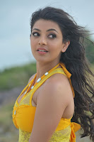 Kajal Agarwal Hot Beach Photos From Businessman