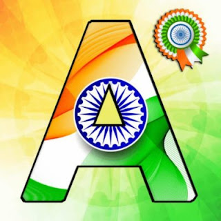 A Name Whatsapp Dp, Tiranga dp image India Flag A Letter Wallpaper