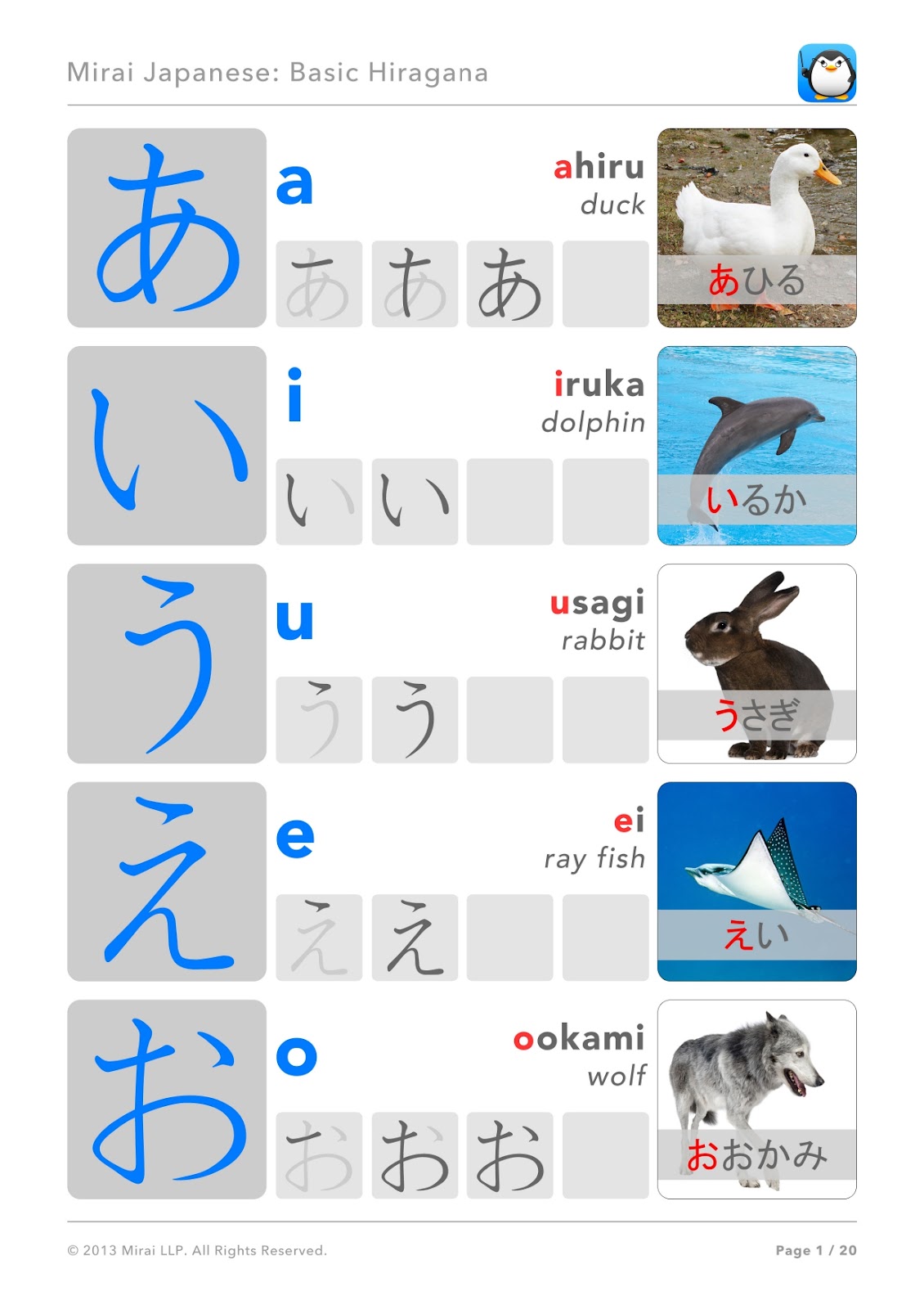 Basic Hiragana - JLPT Sensei Nepal part-1