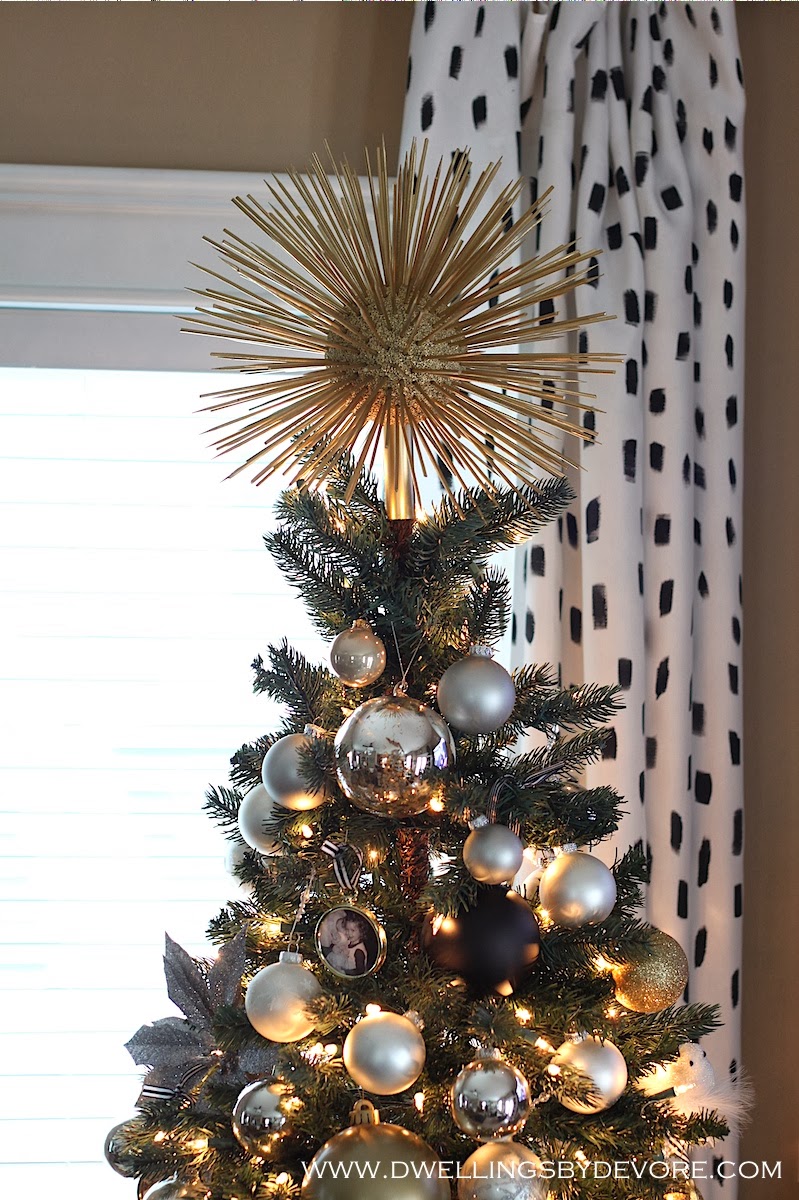 Fab DIY Mod Starburst Tree Topper with Pipe Cleaners!