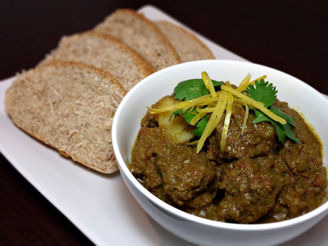 Goan Green Beef Curry