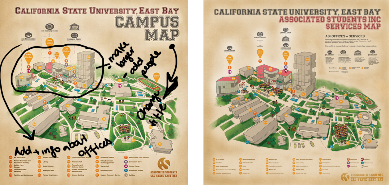 csu east bay campus map Yummyberries Update Csueb Campus Map csu east bay campus map
