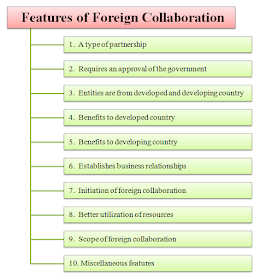 features of foreign collaboration