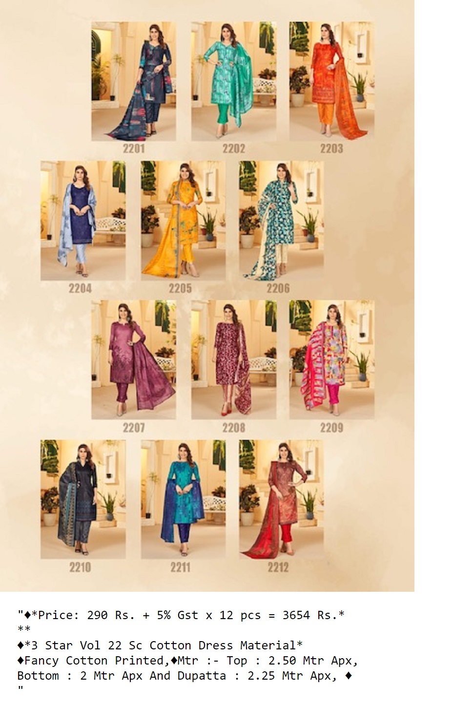 Top Vol-1 Cotton Tops Catalogue Set at Rs 290/piece, Designer Kurti in  Surat