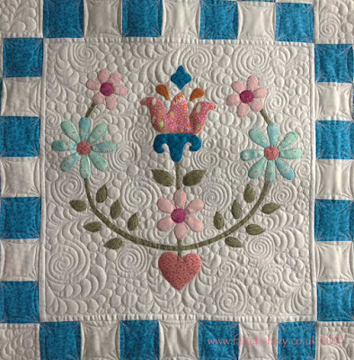 Eirwen's Tilda Cabbage Rose Quilt